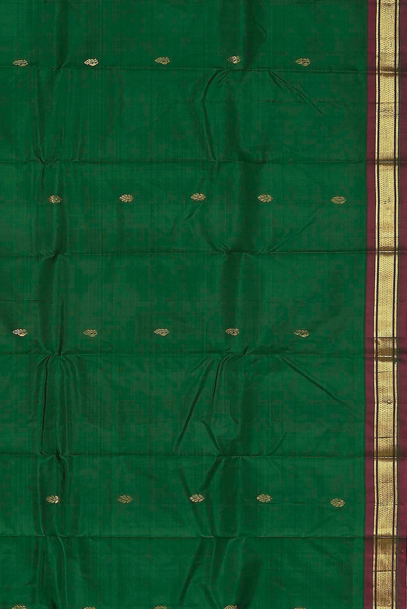 Green Kanchipuram Silk Saree