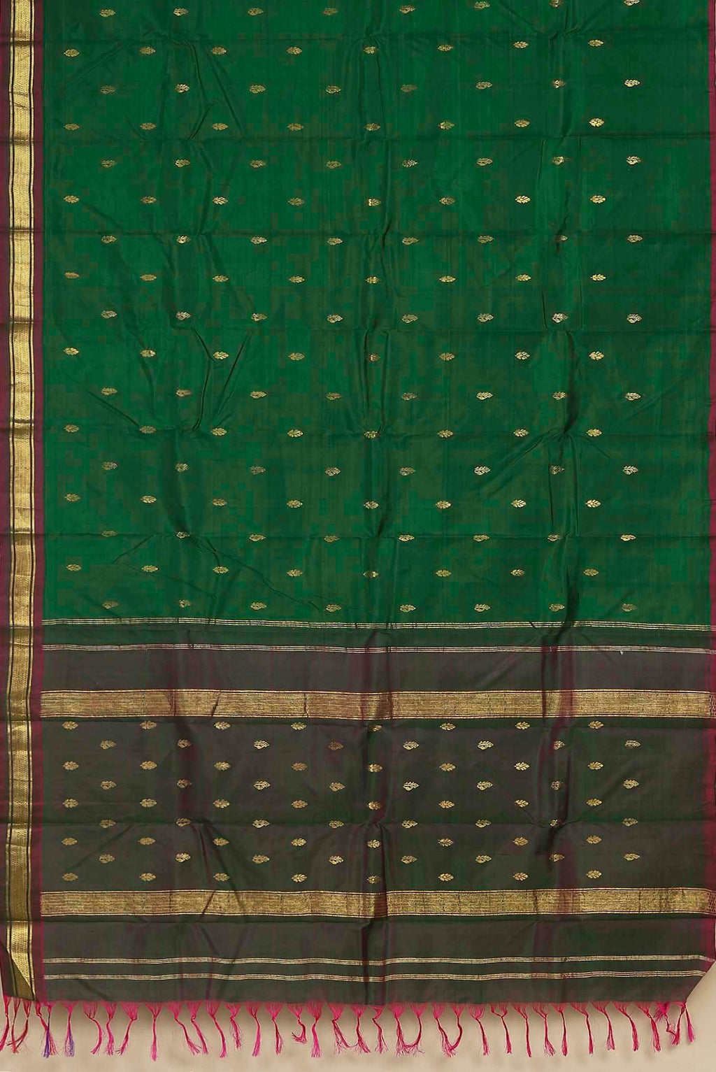 Green Kanchipuram Silk Saree
