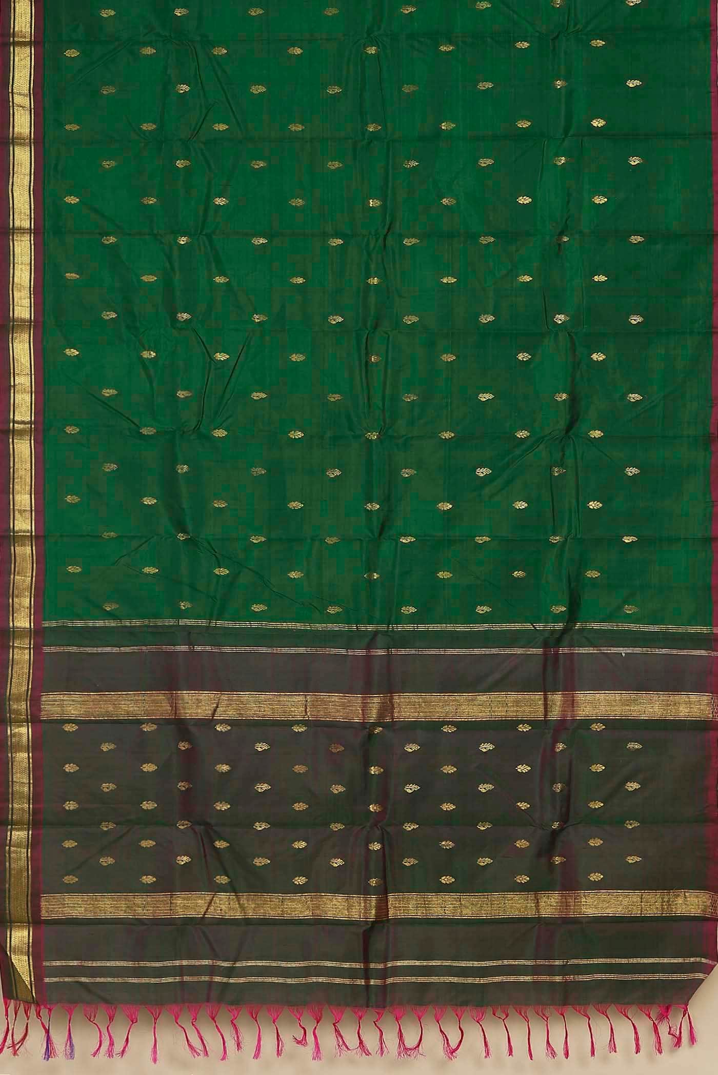 Green Kanchipuram Silk Saree