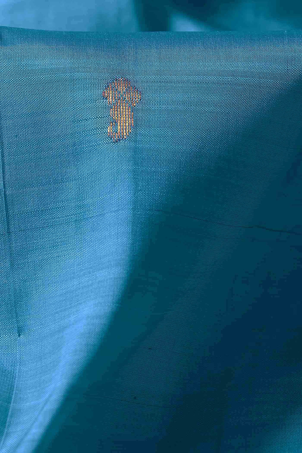 Blue Kanchipuram Silk Saree