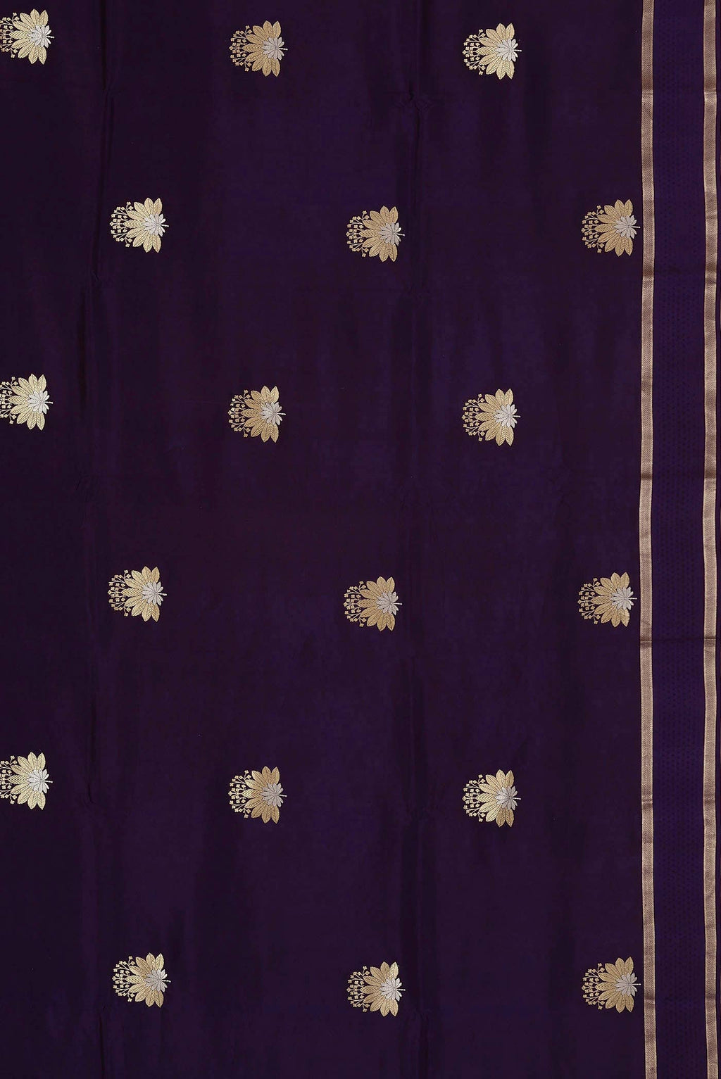 Blue Banarasi Silk Saree