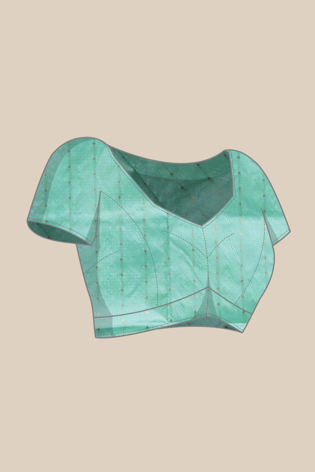 Green Banarasi Katan Silk Saree