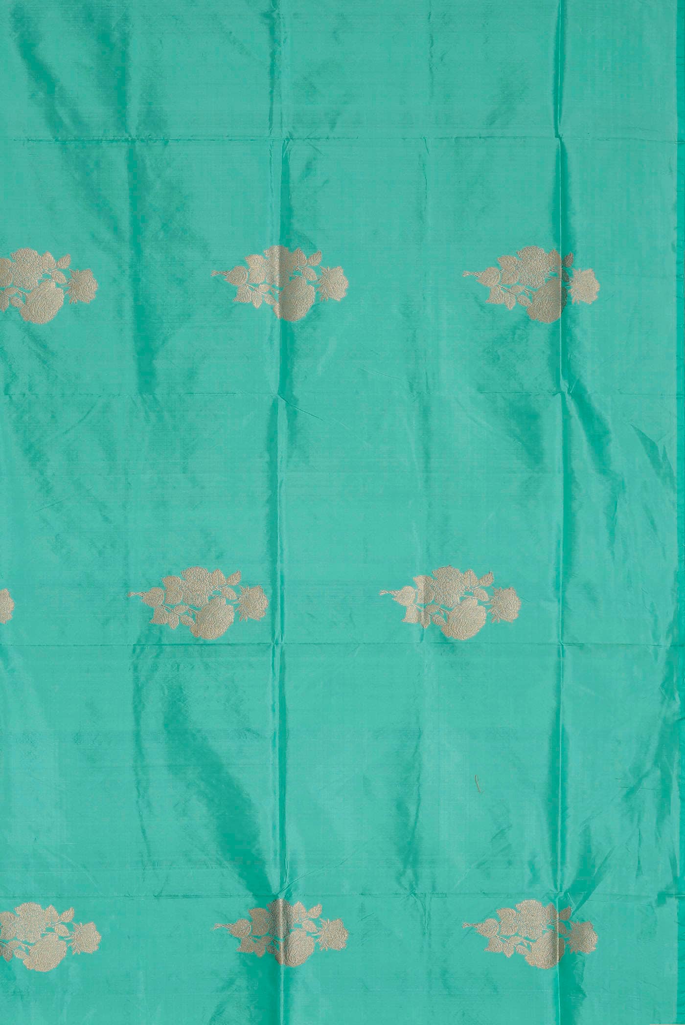 Green Banarasi Katan Silk Saree