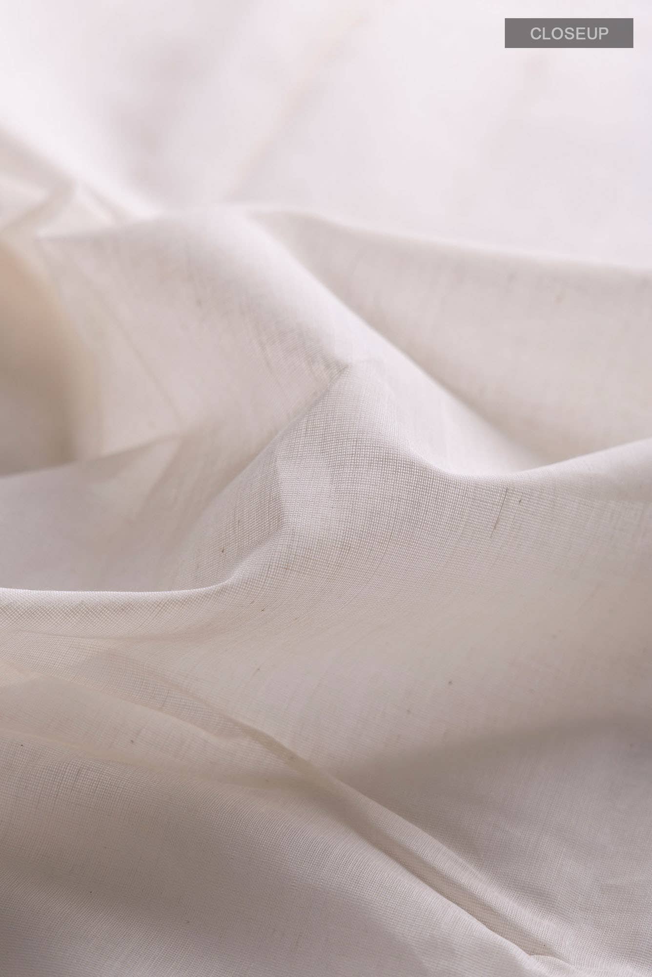 Off White Kanchi Cotton Saree