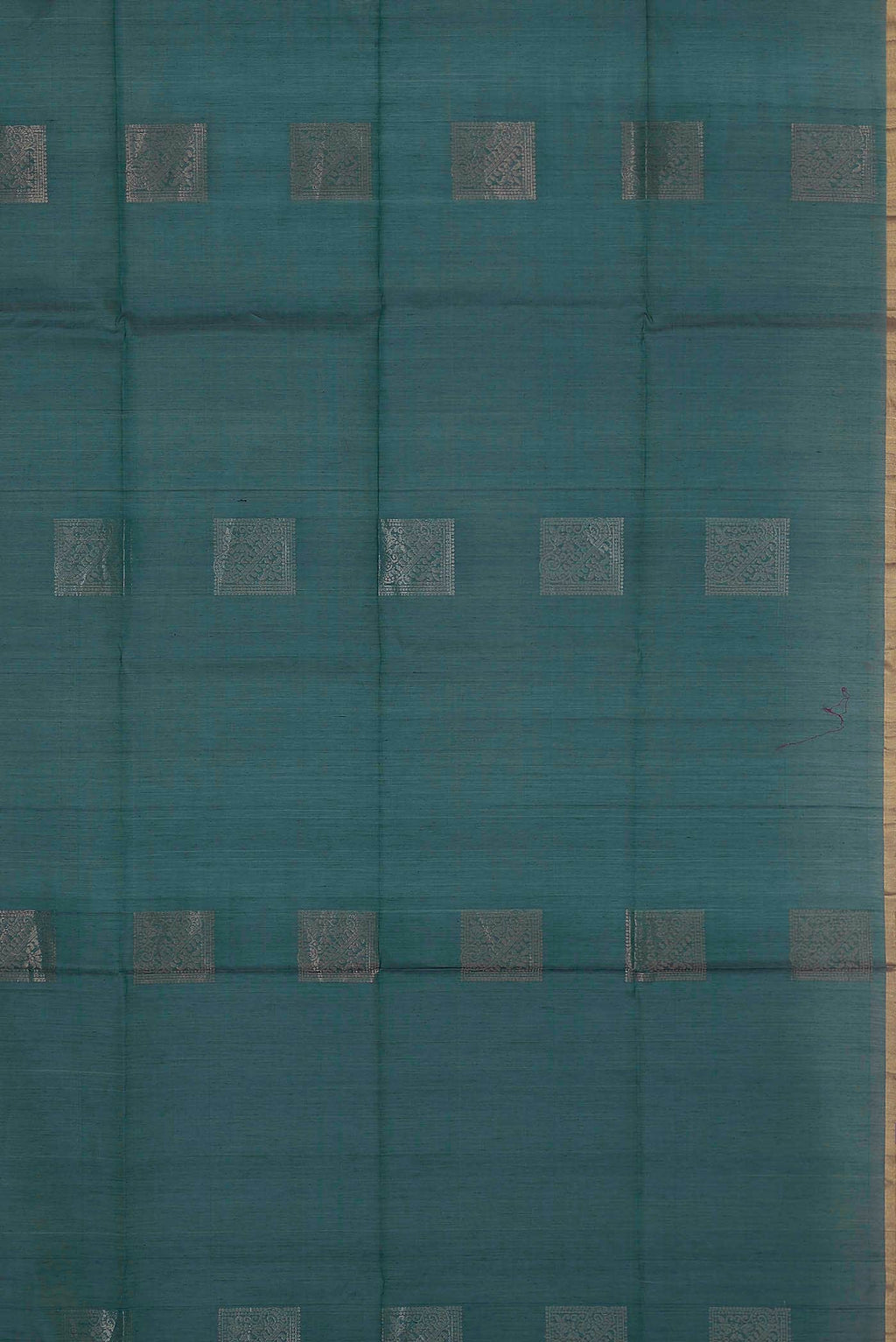 Blue Silk Cotton Saree