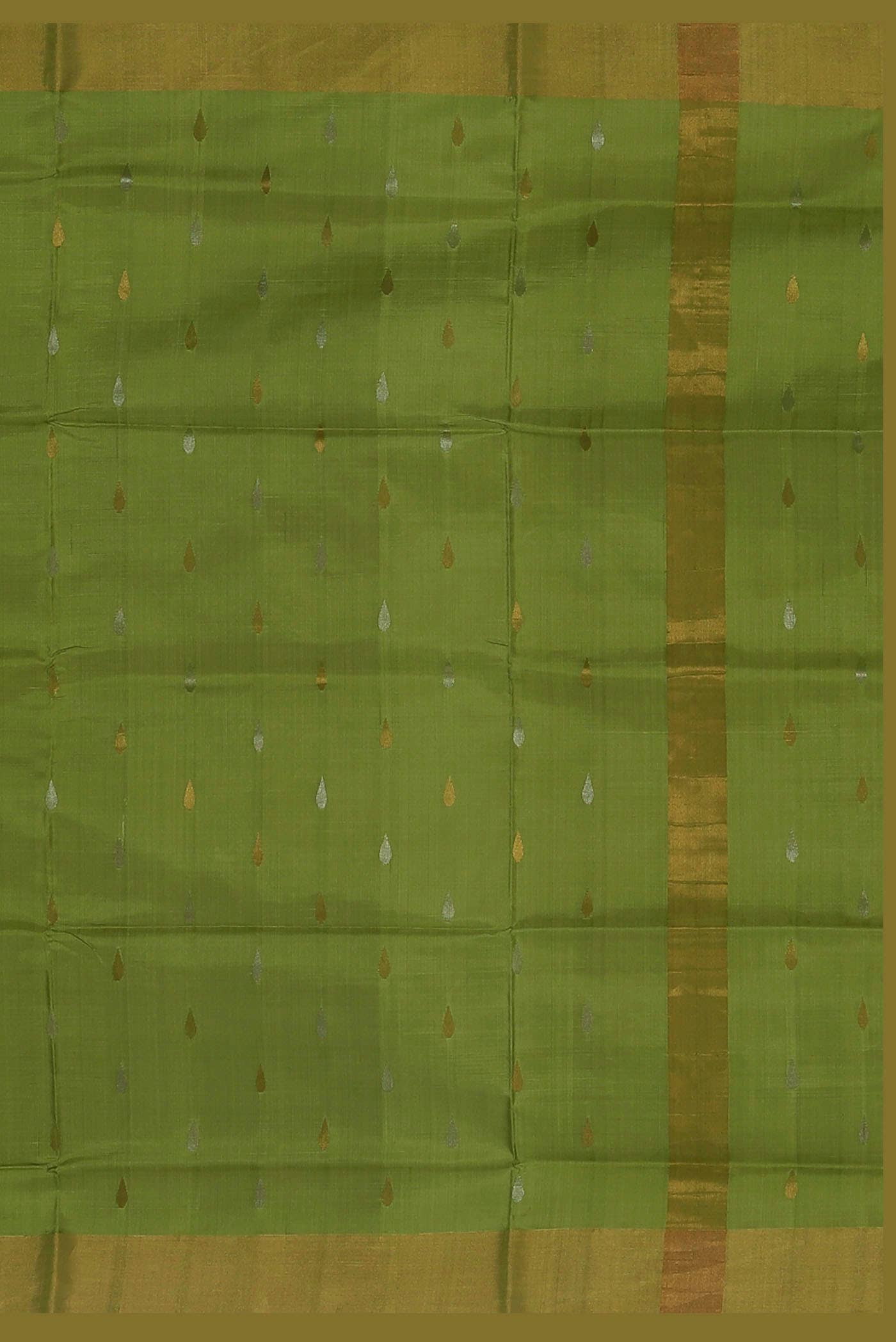 Green Uppada Silk Saree