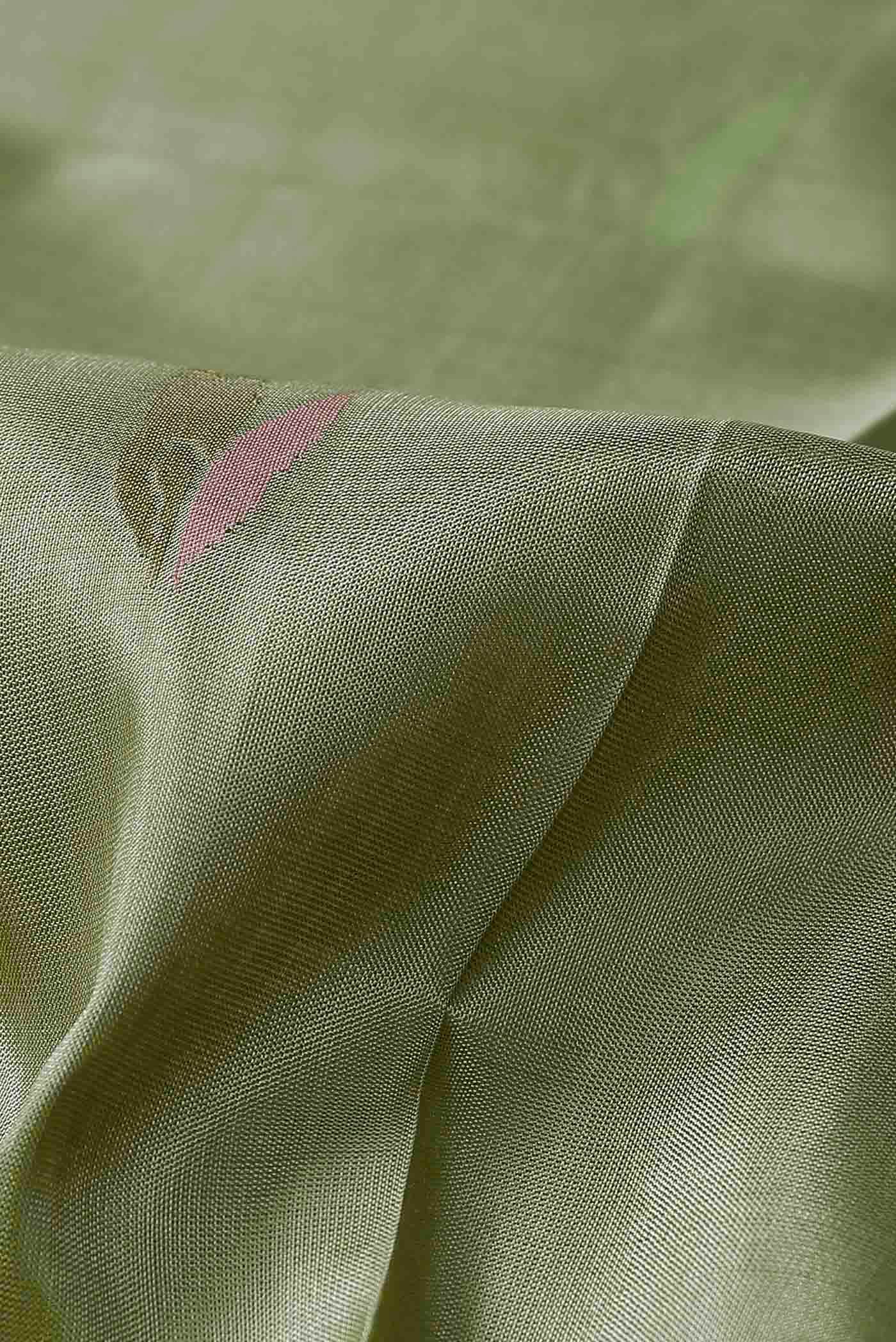 Green Uppada Silk Saree