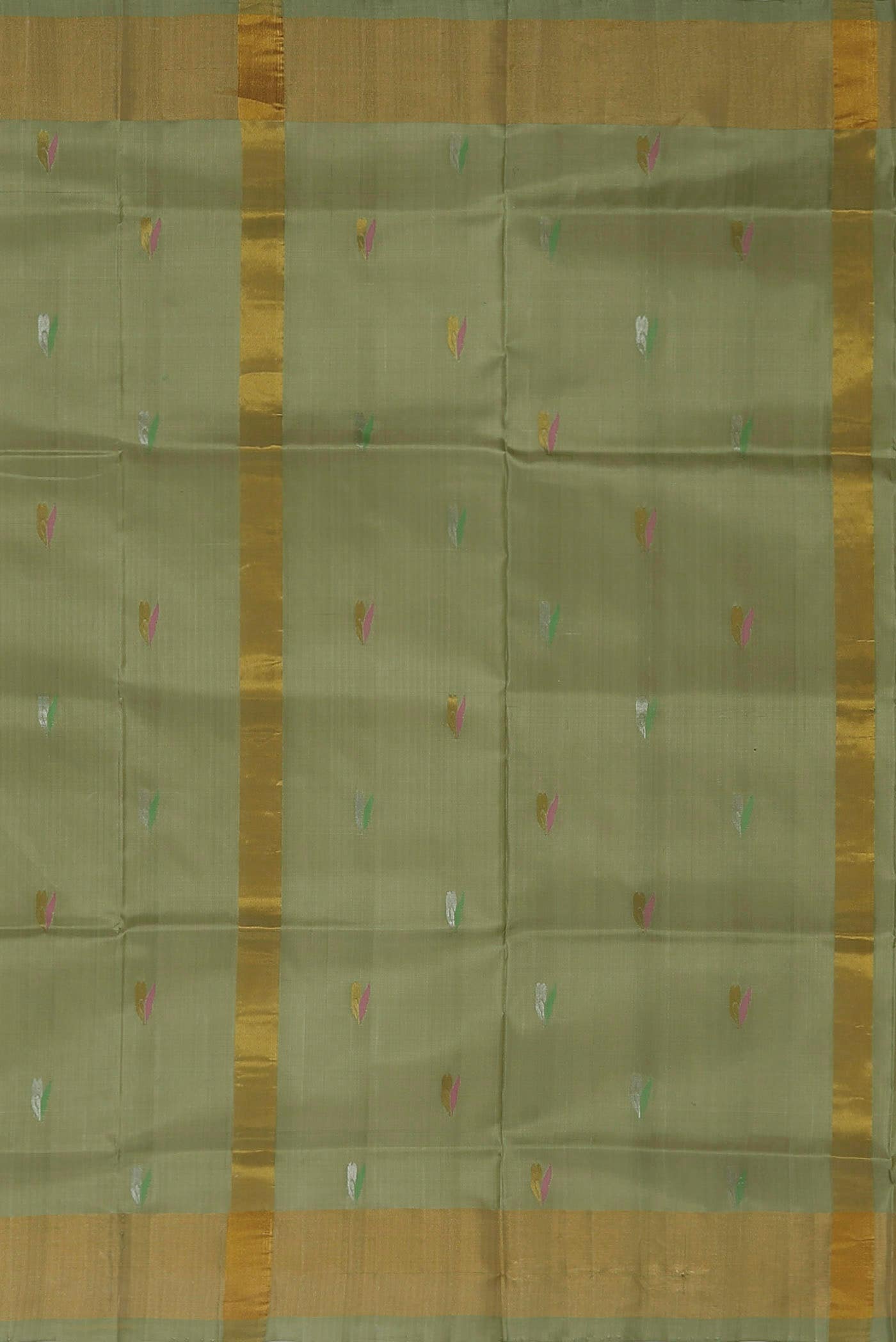 Green Uppada Silk Saree