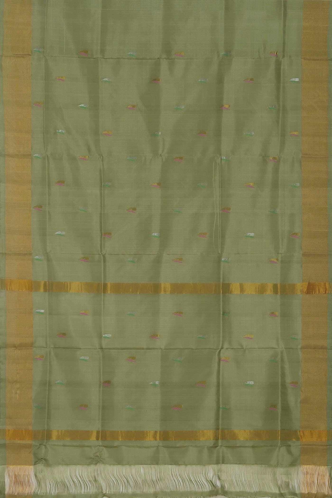 Green Uppada Silk Saree