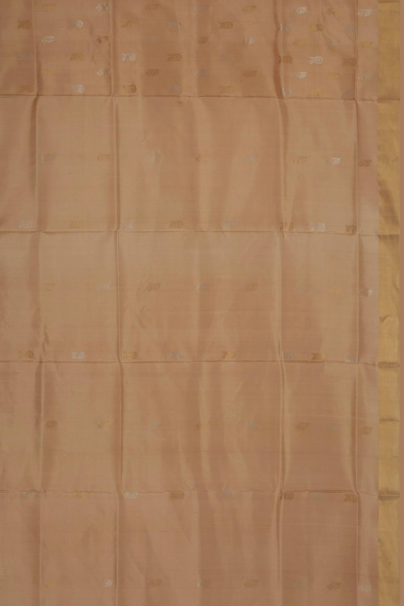 Peach Uppada Silk Saree