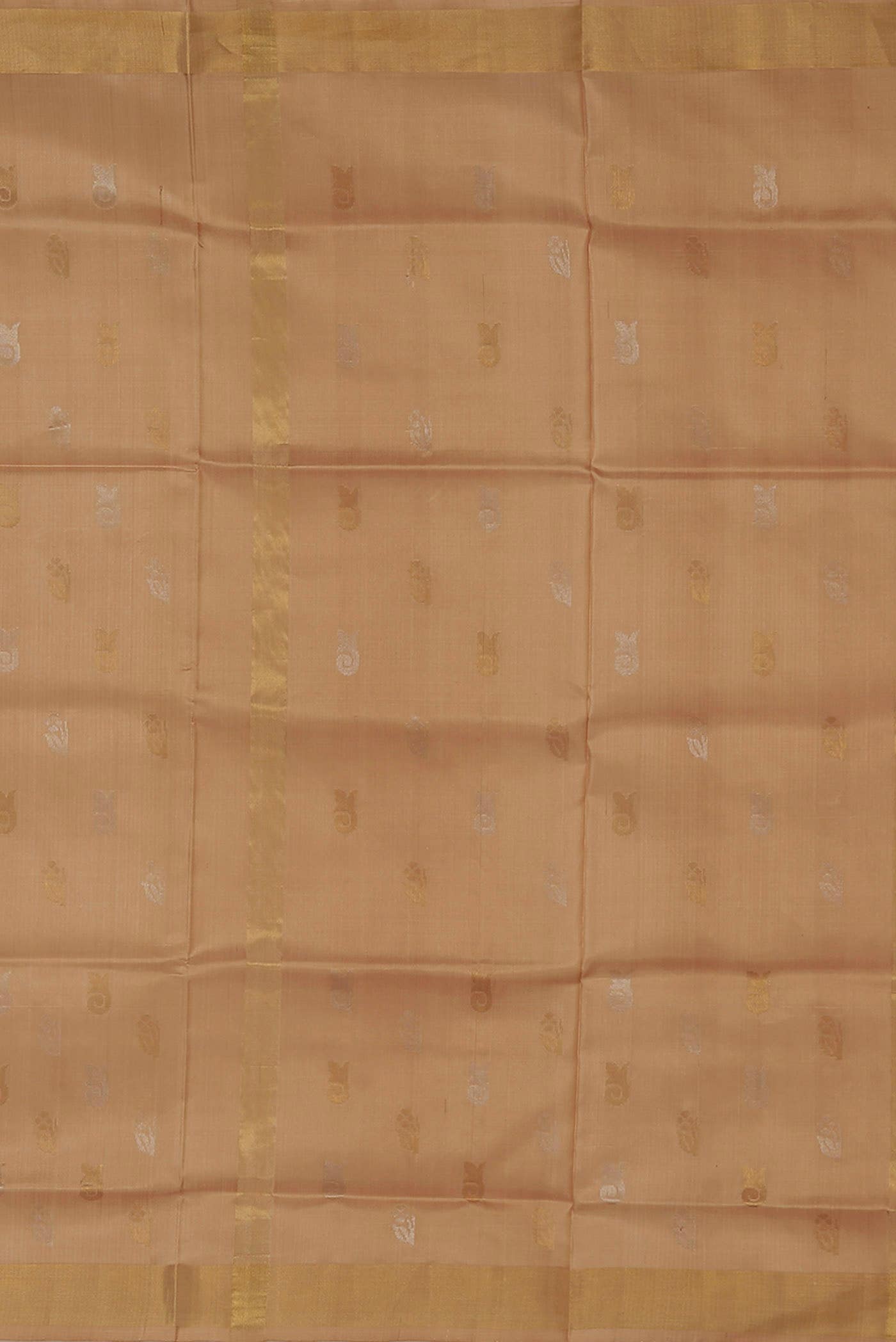 Peach Uppada Silk Saree