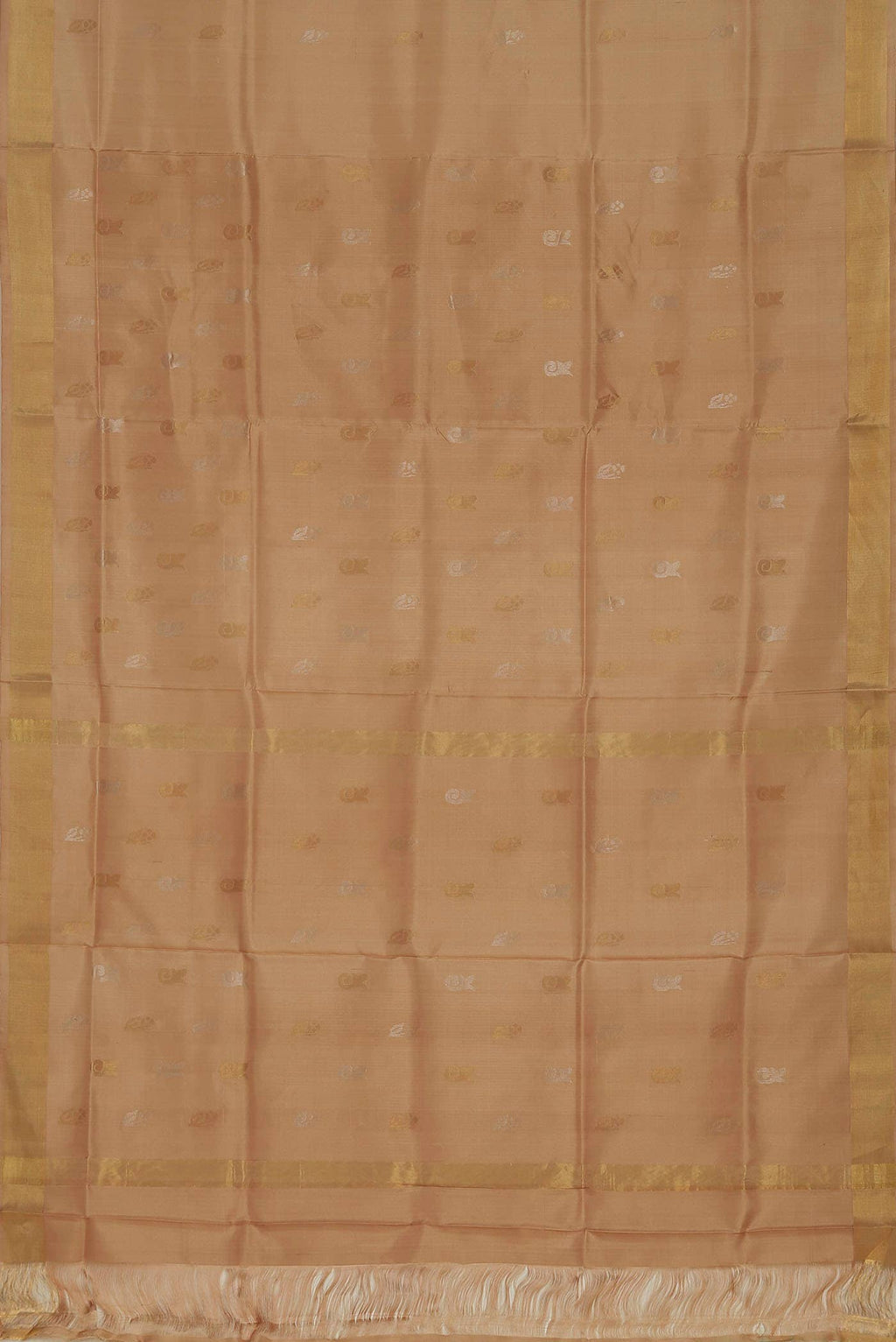 Peach Uppada Silk Saree