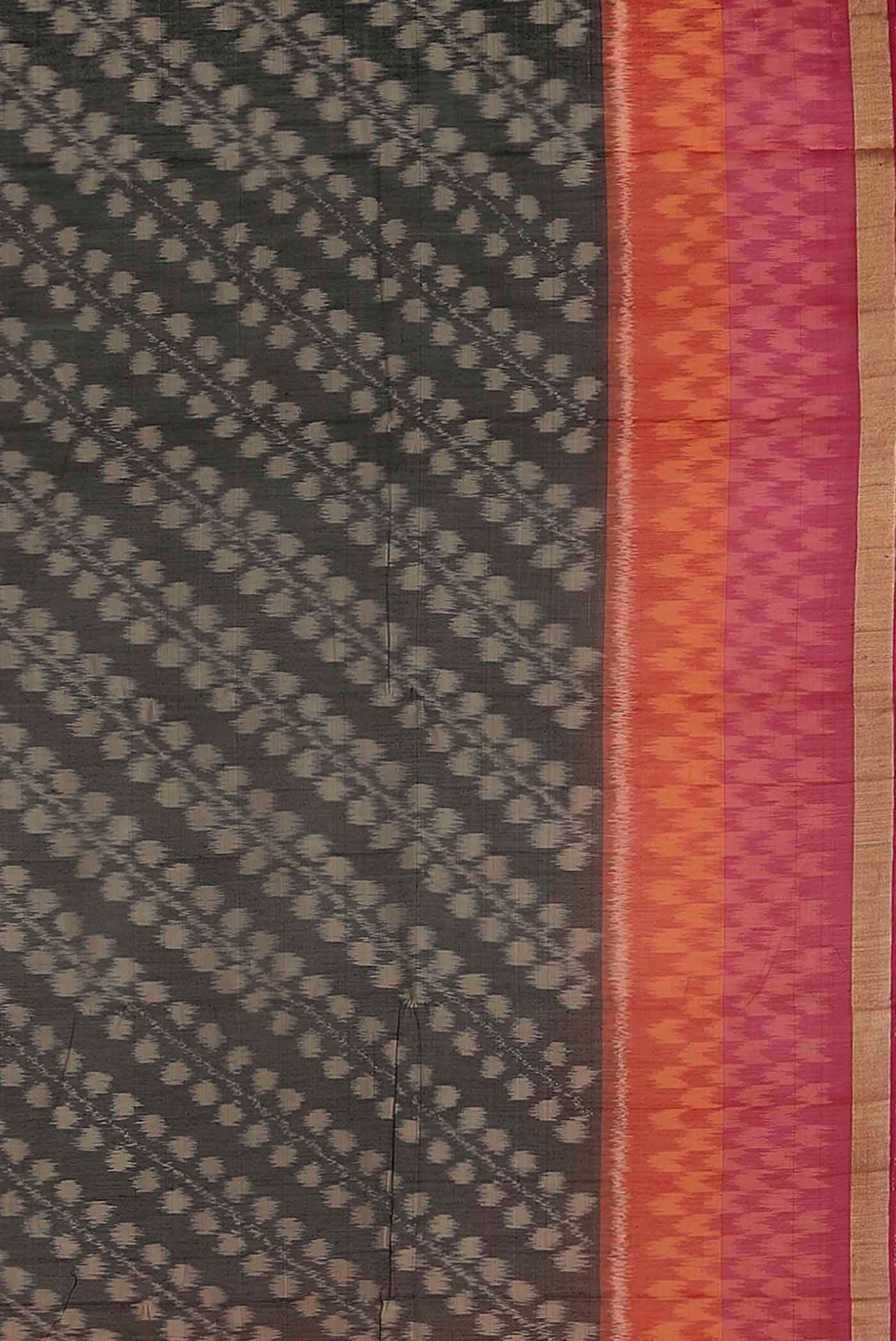 Black Silk Cotton Saree