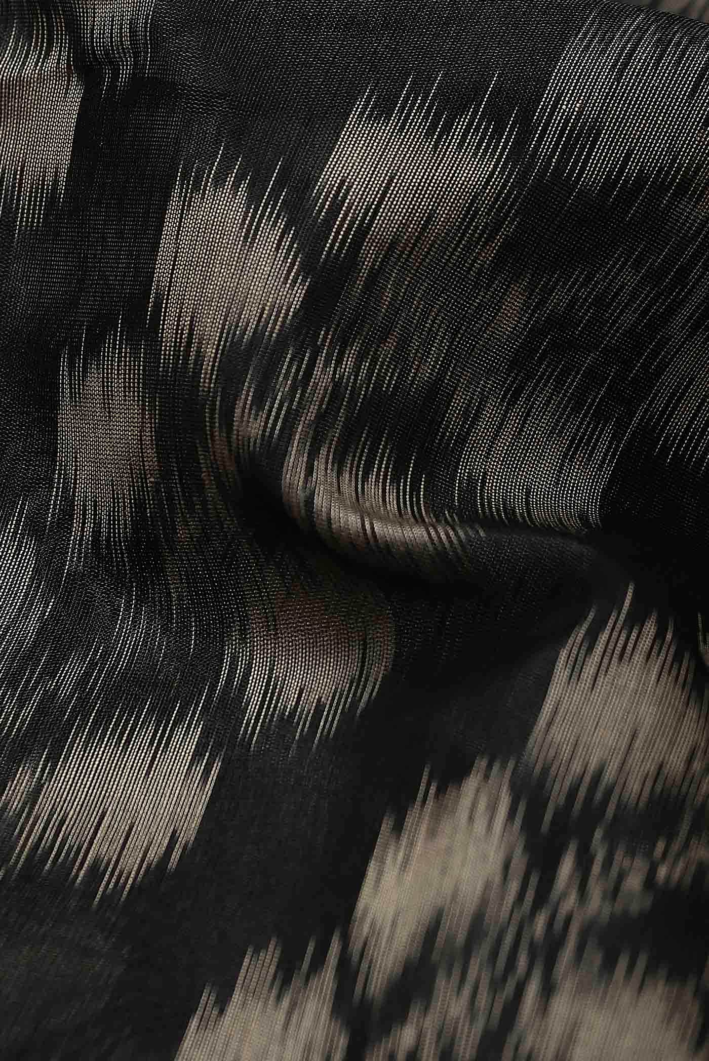 Black Silk Cotton Saree