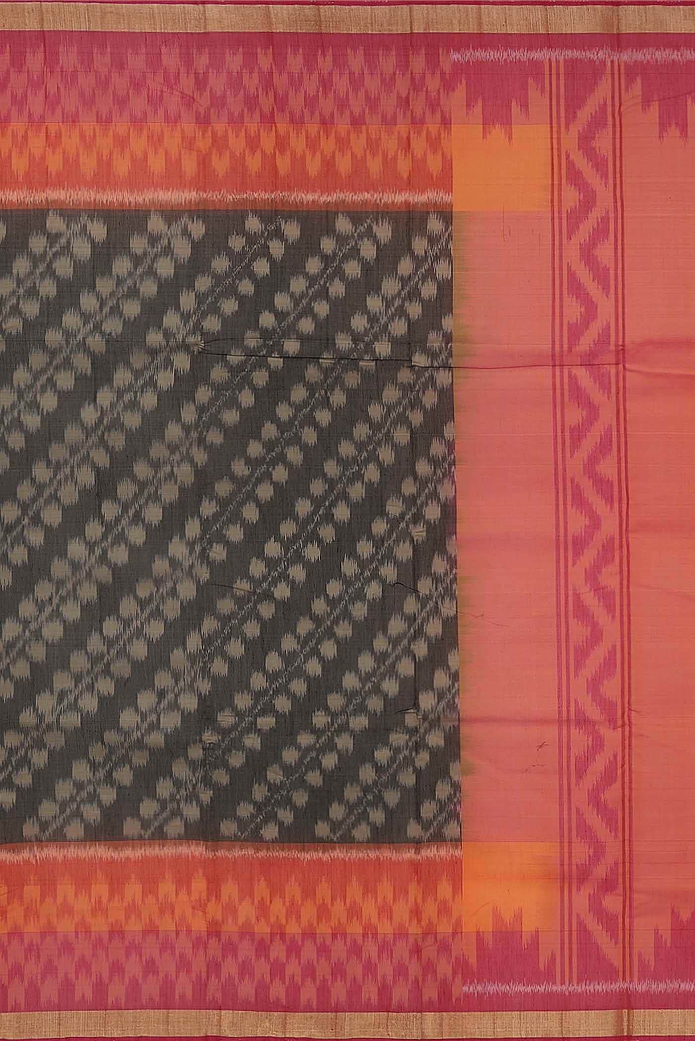 Black Silk Cotton Saree