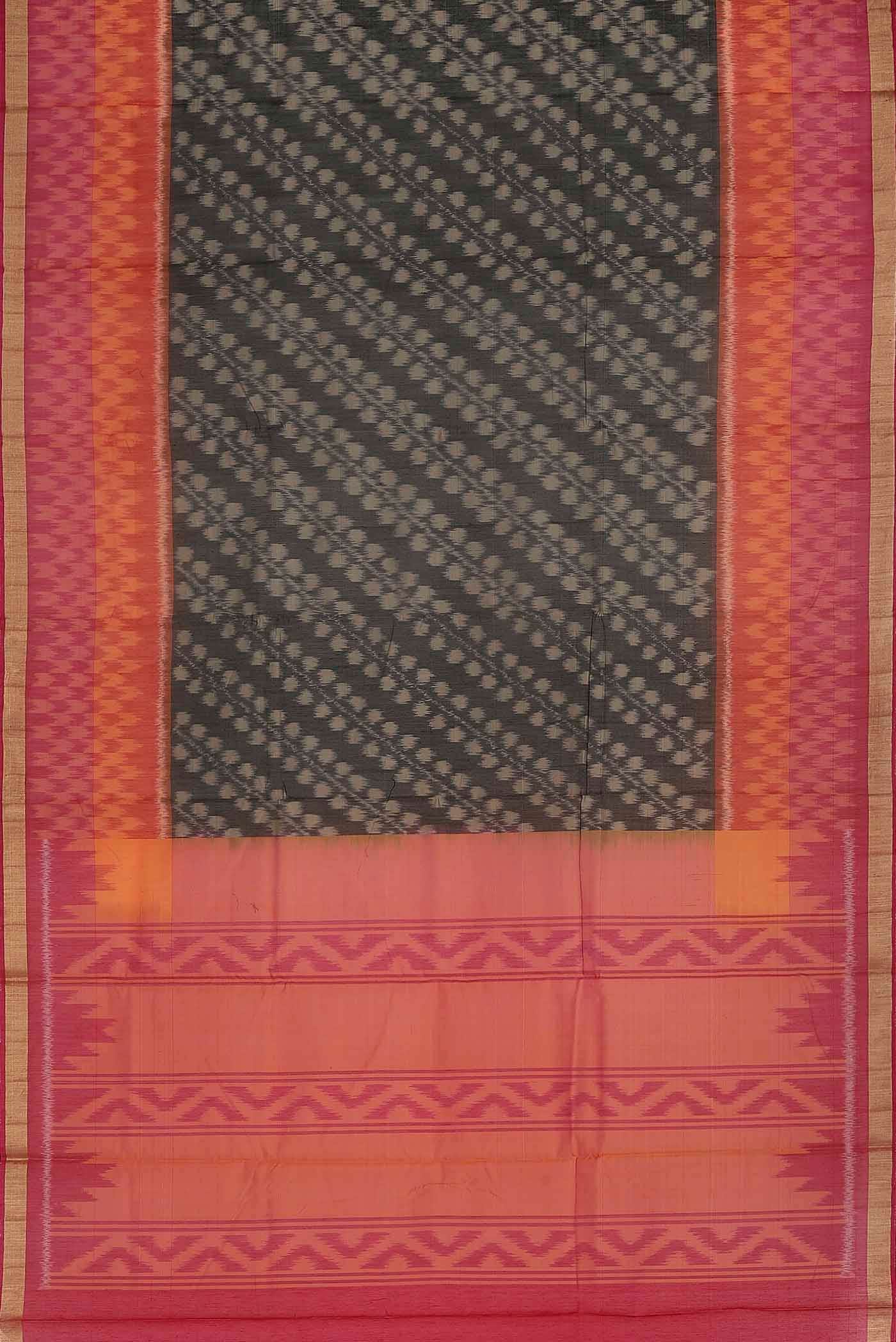 Black Silk Cotton Saree