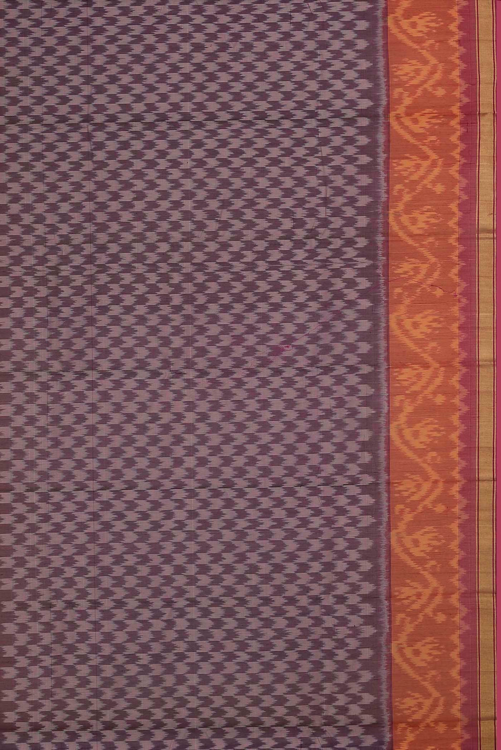 Purple Silk Cotton Saree