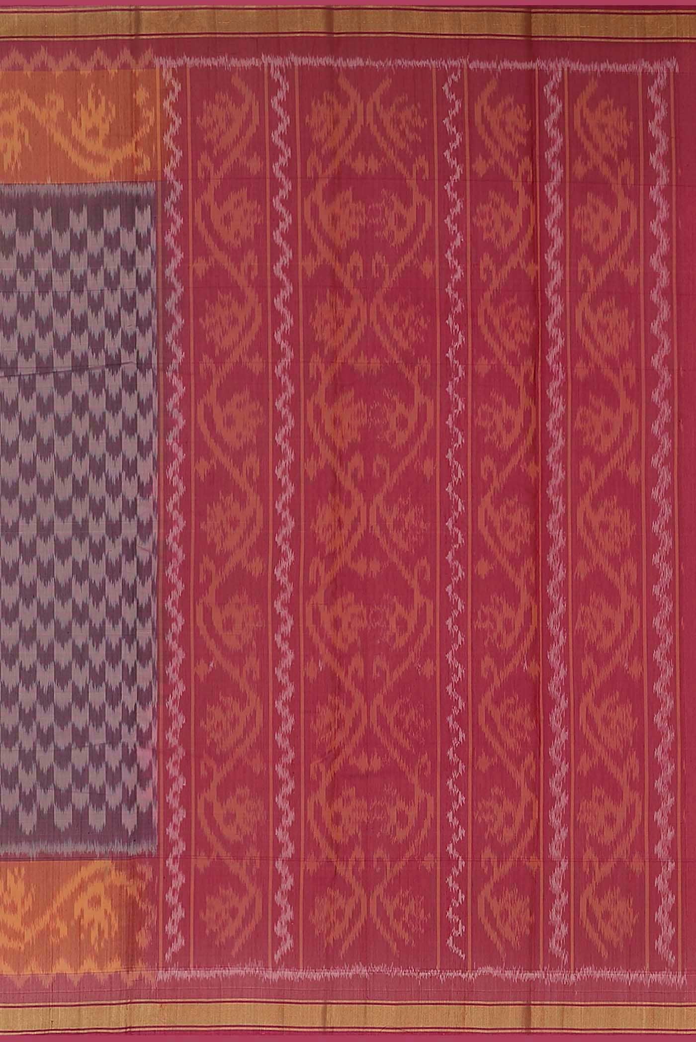 Purple Silk Cotton Saree