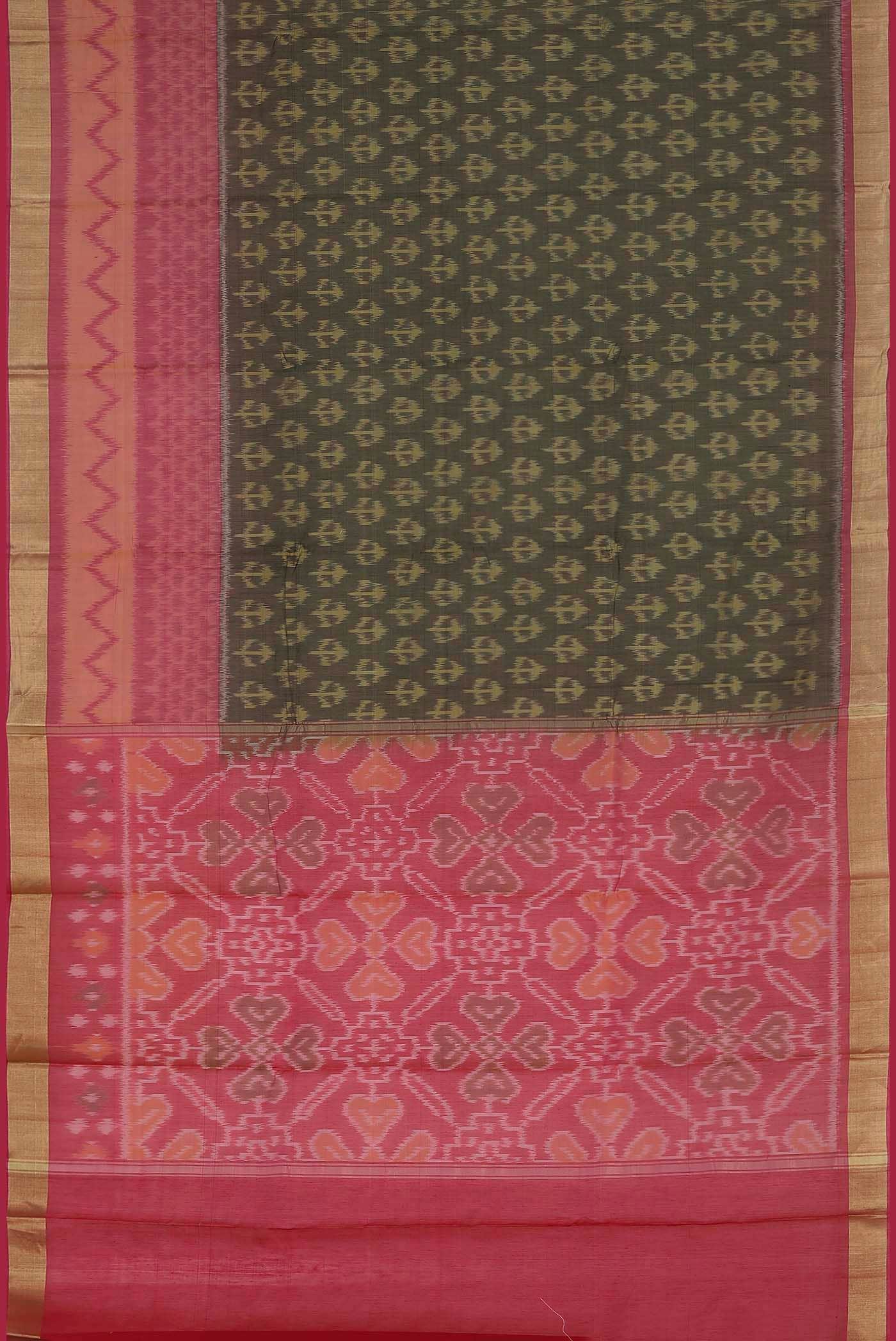Black Silk Cotton Saree