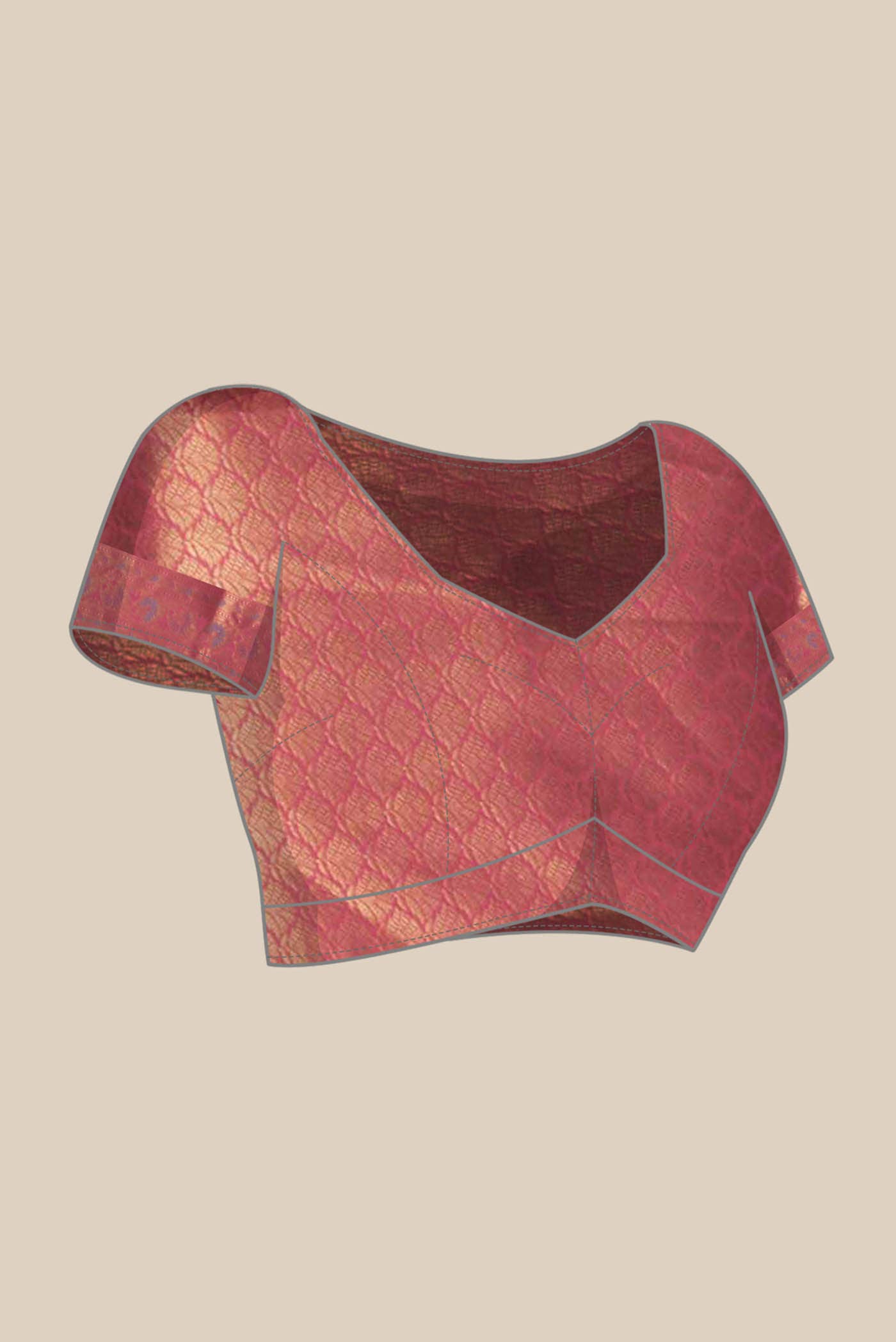 Pink Paithani Silk Saree