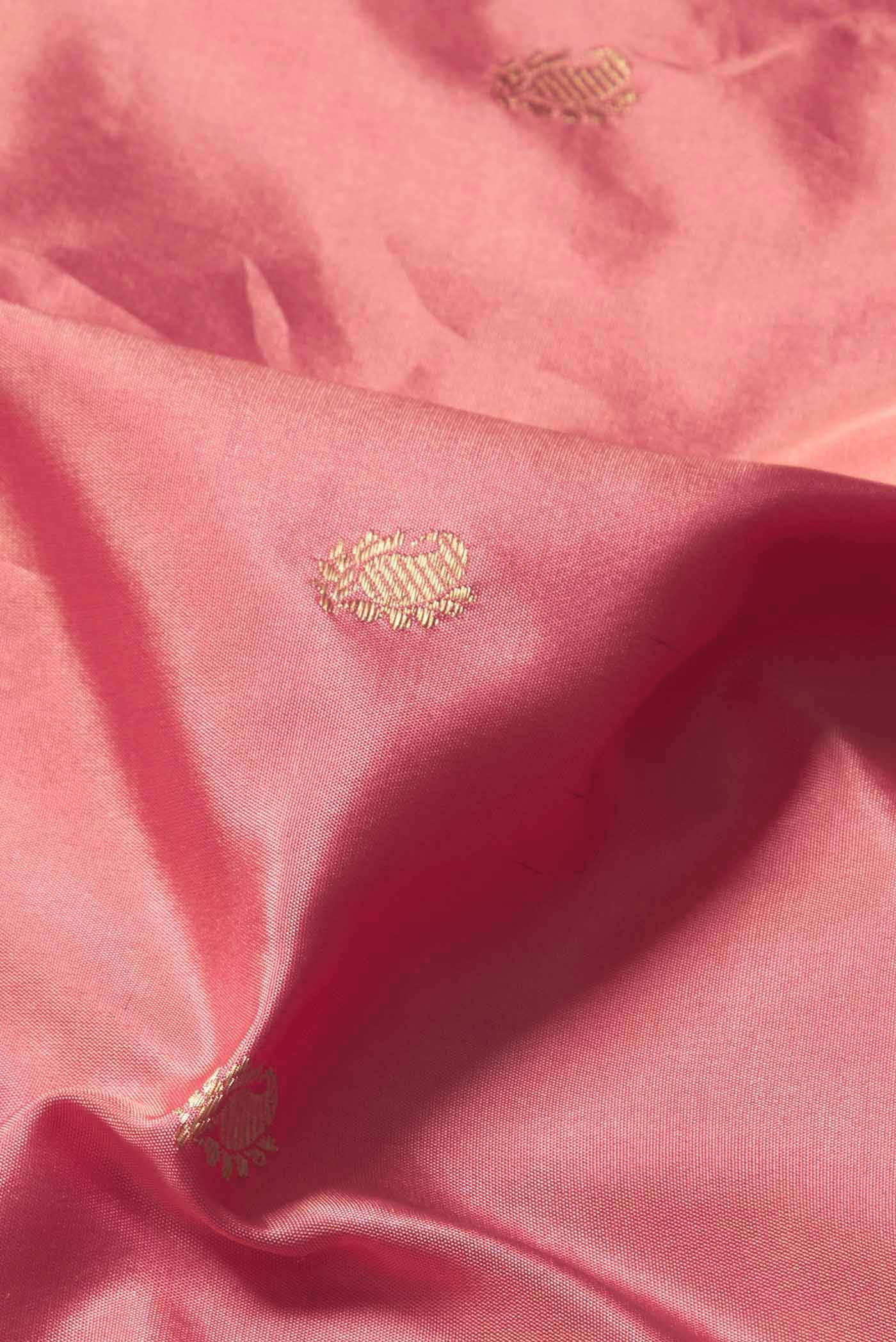 Pink Paithani Silk Saree