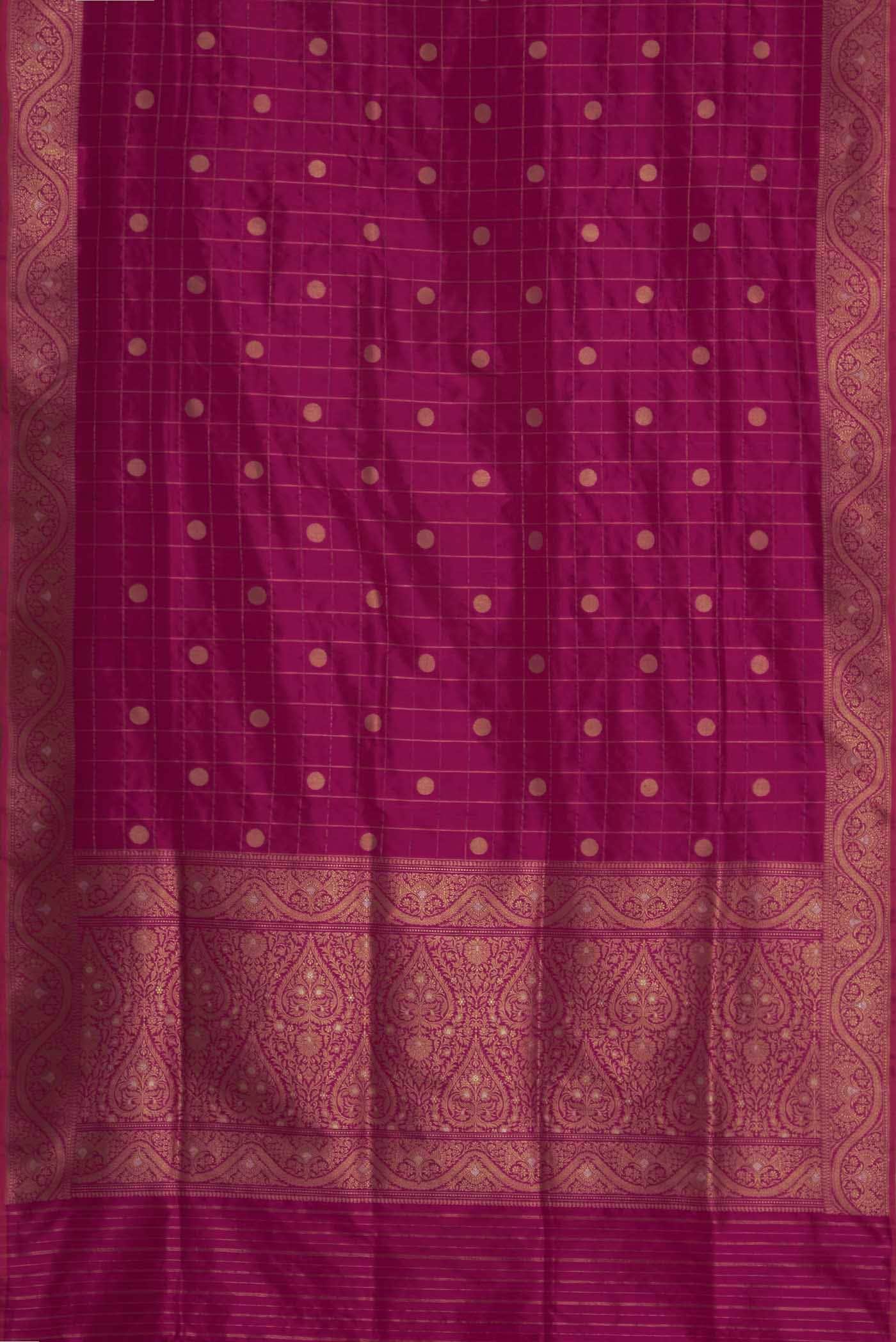 Pink Banarasi Silk Saree