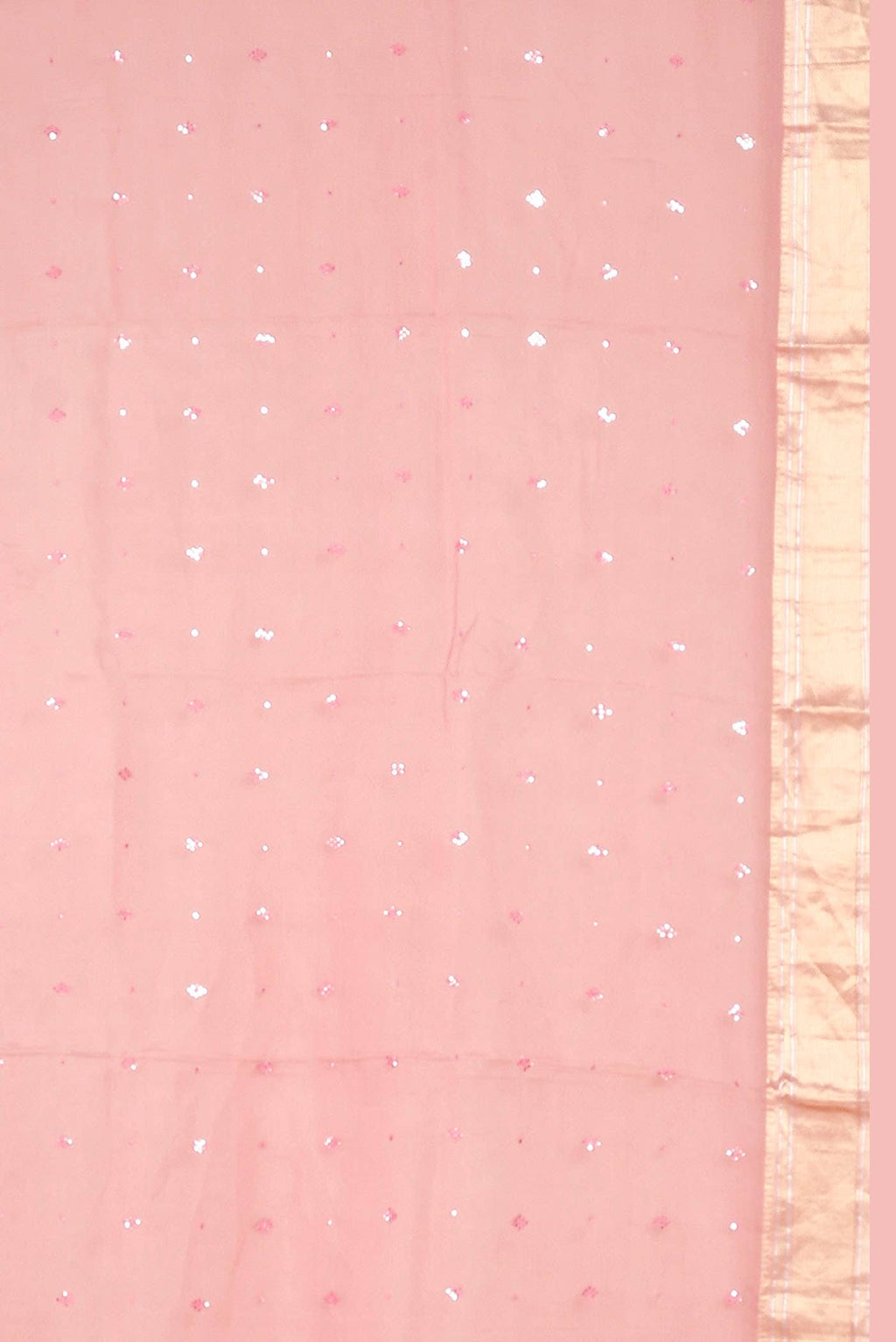 Pink Maheshwari Silk Cotton Saree