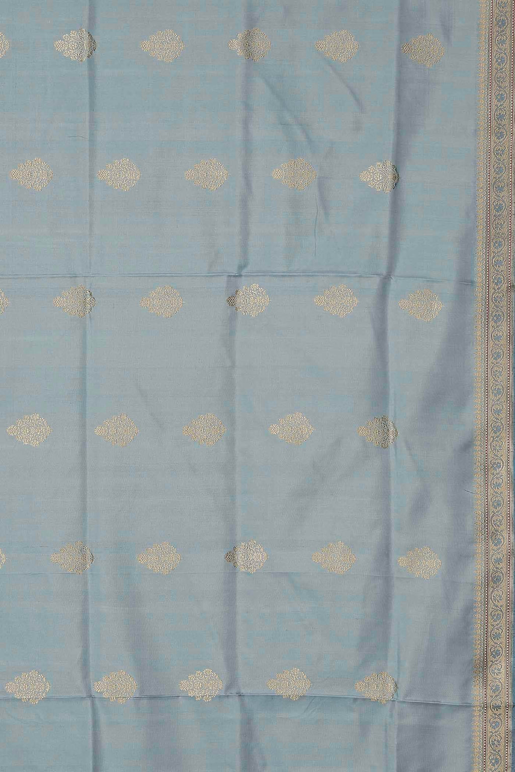 Blue Banarasi Silk Saree