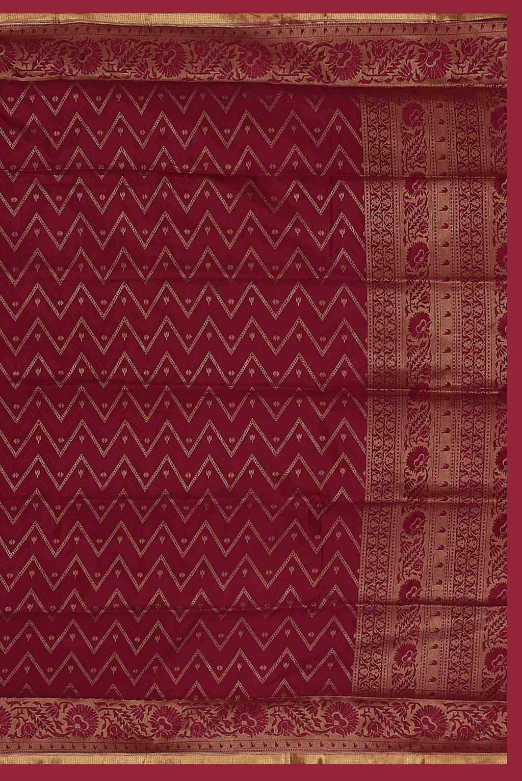 Dark Pink Soft Silk Saree