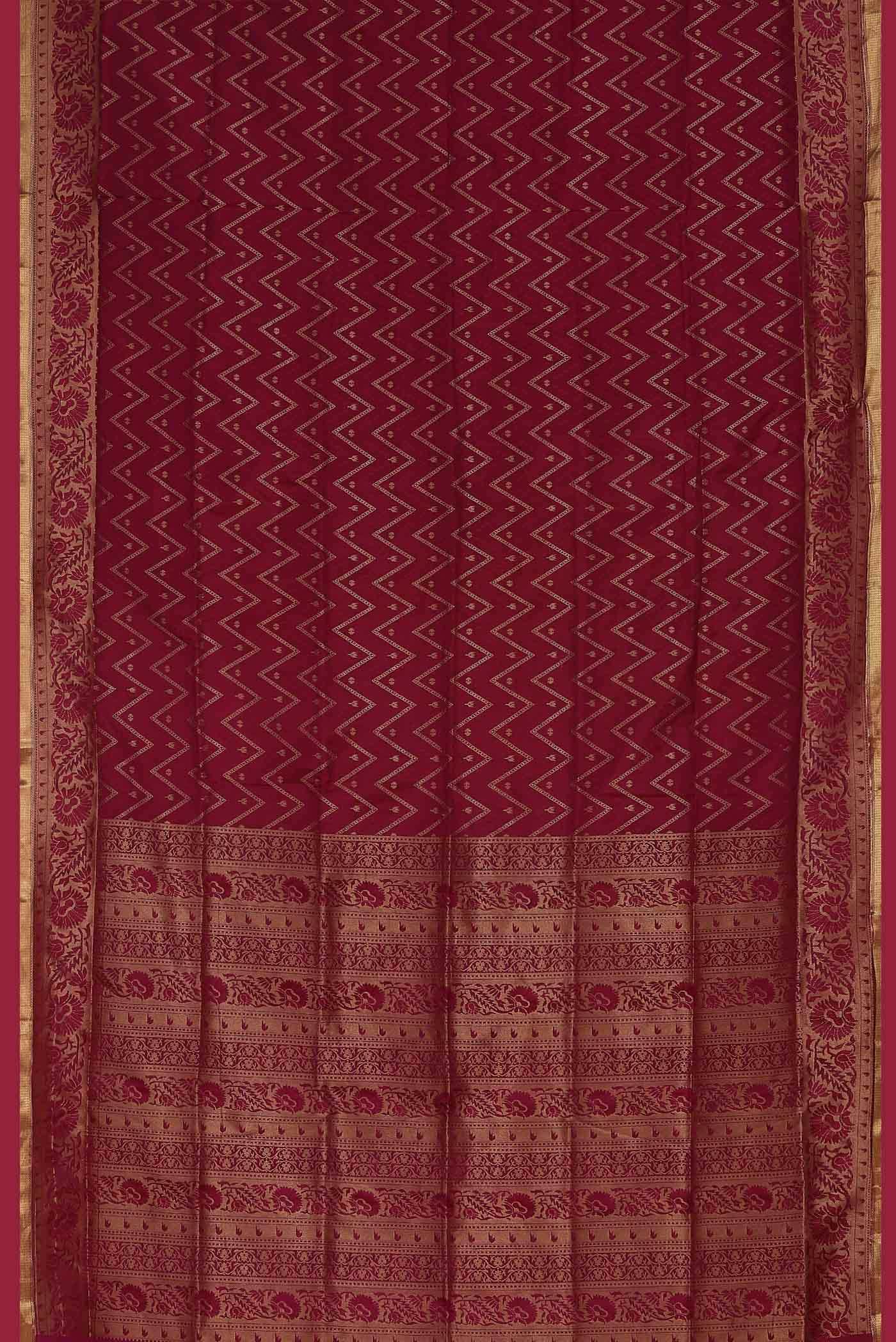 Dark Pink Soft Silk Saree