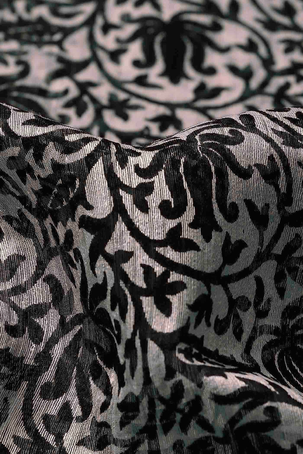 Cream Tussar Silk Saree