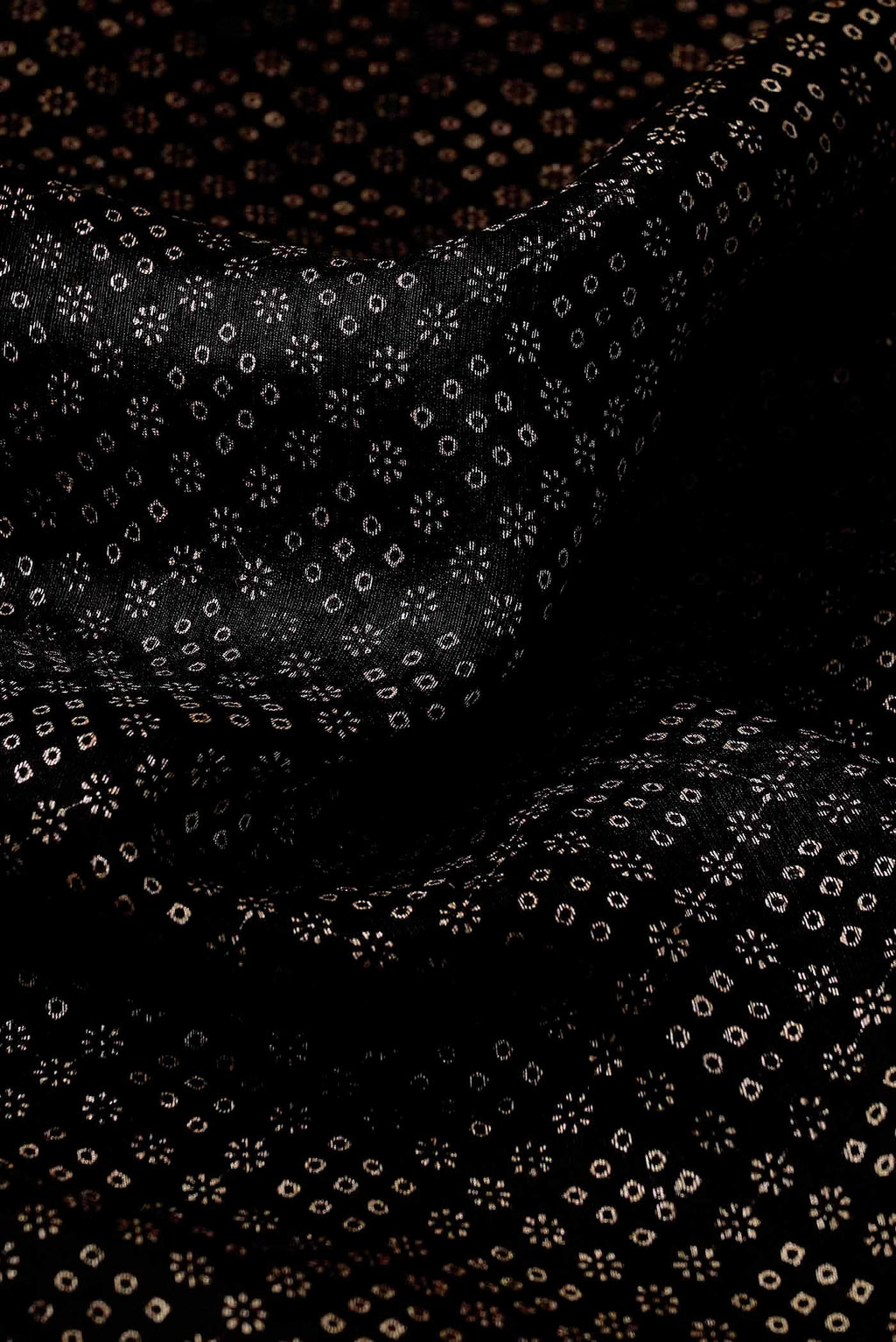 Black Tussar Silk Saree
