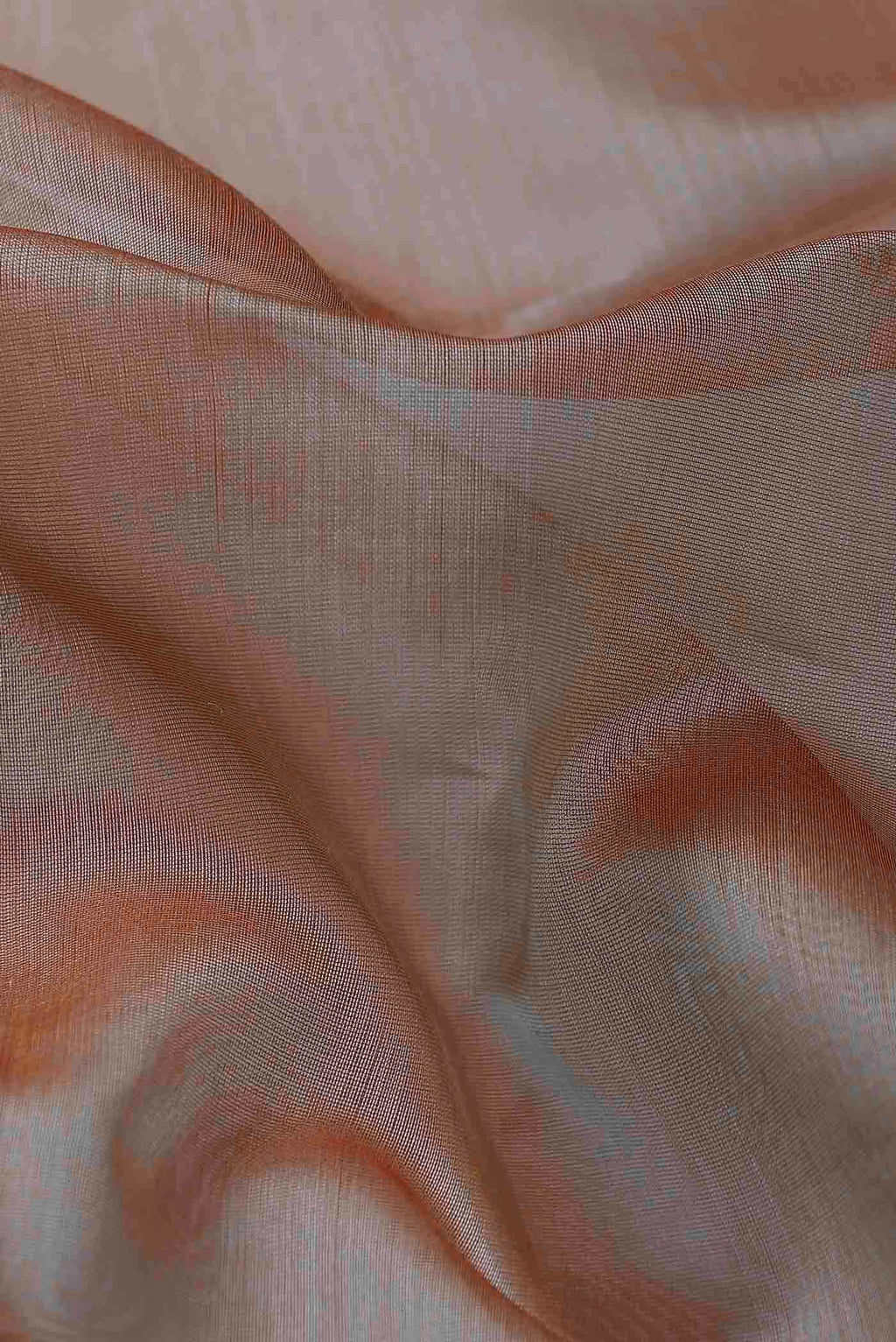 Brown Maheshwari Silk Cotton Saree