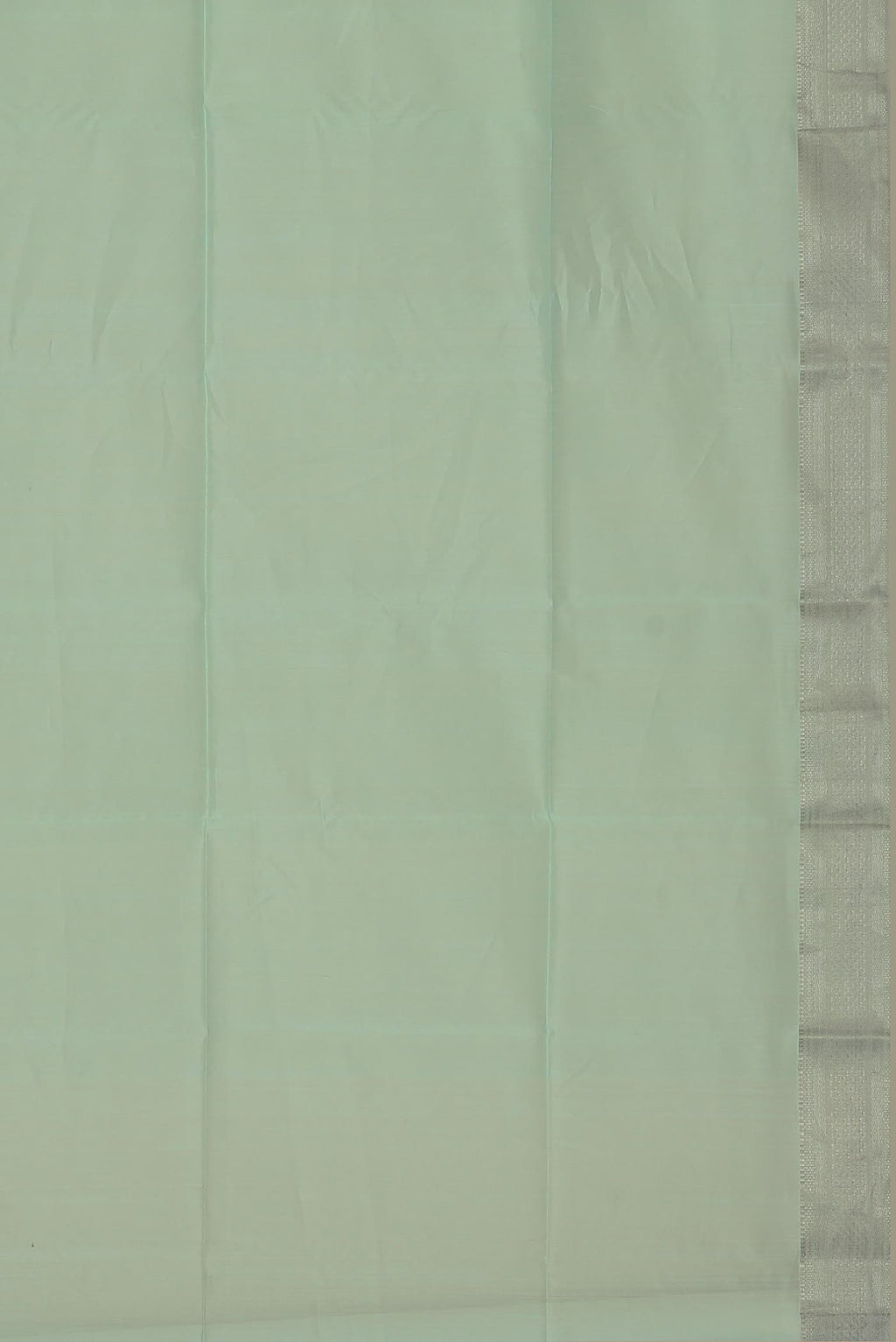 Mint Green Maheshwari Silk Cotton Saree