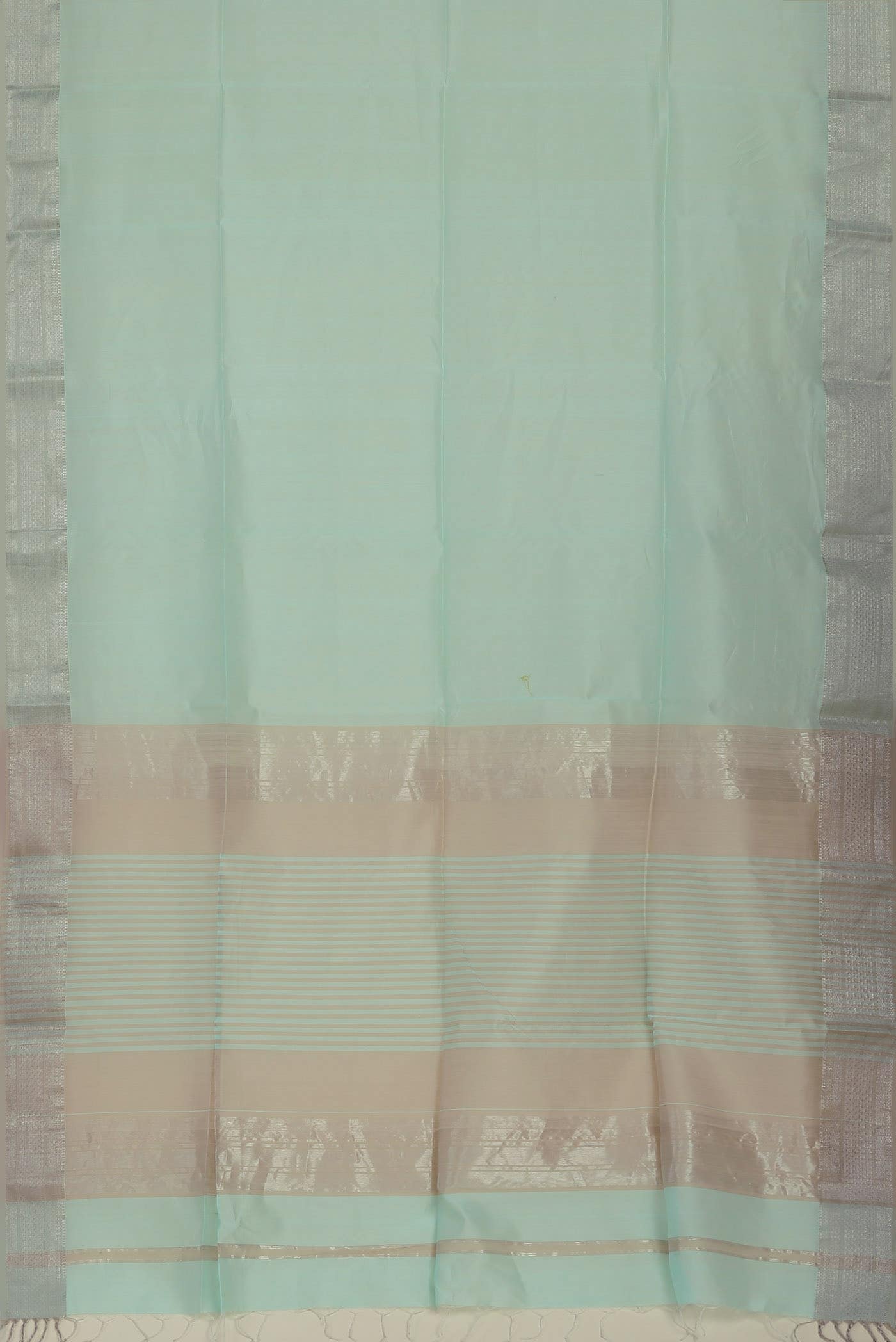 Mint Green Maheshwari Silk Cotton Saree