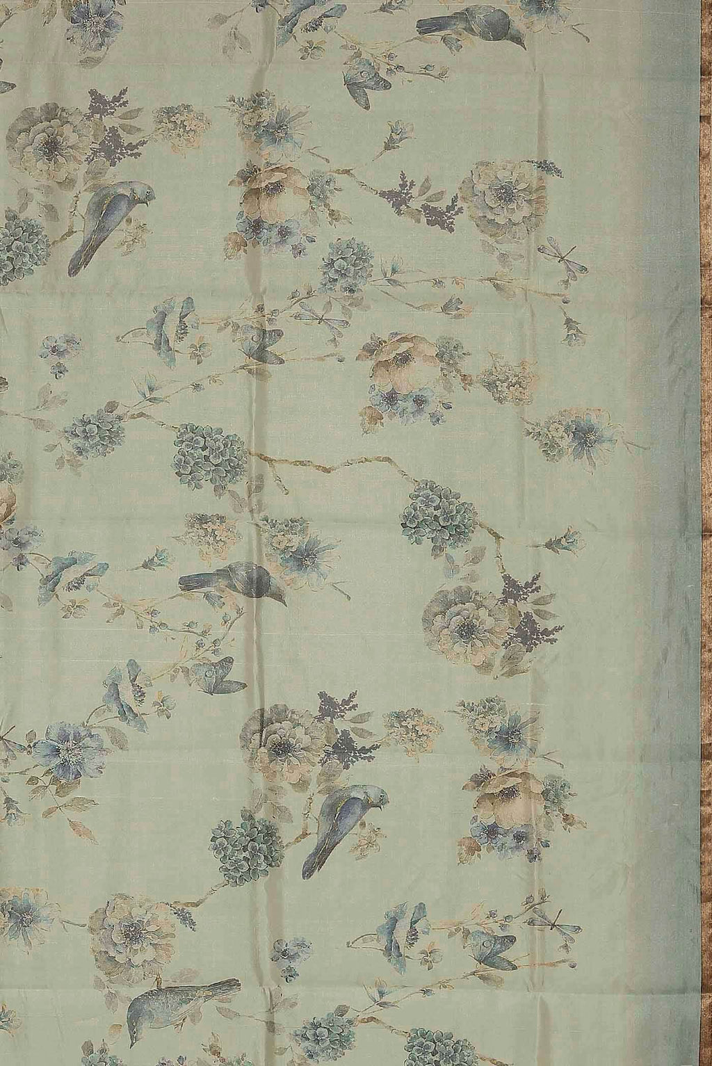 Blue Banarasi Silk Saree