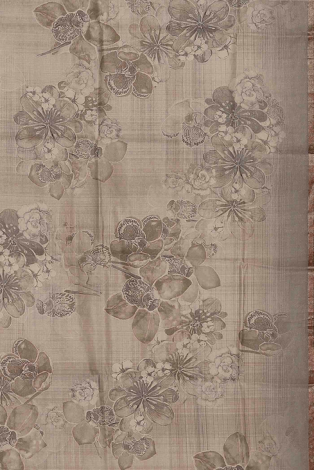 Lavender Banarasi Silk Saree