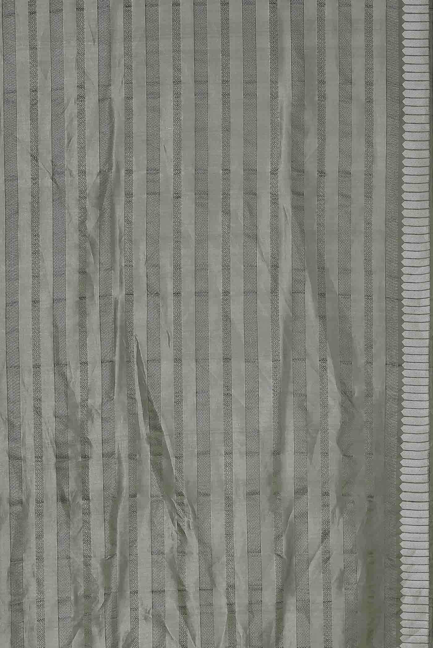 Green Banarasi Silk Saree