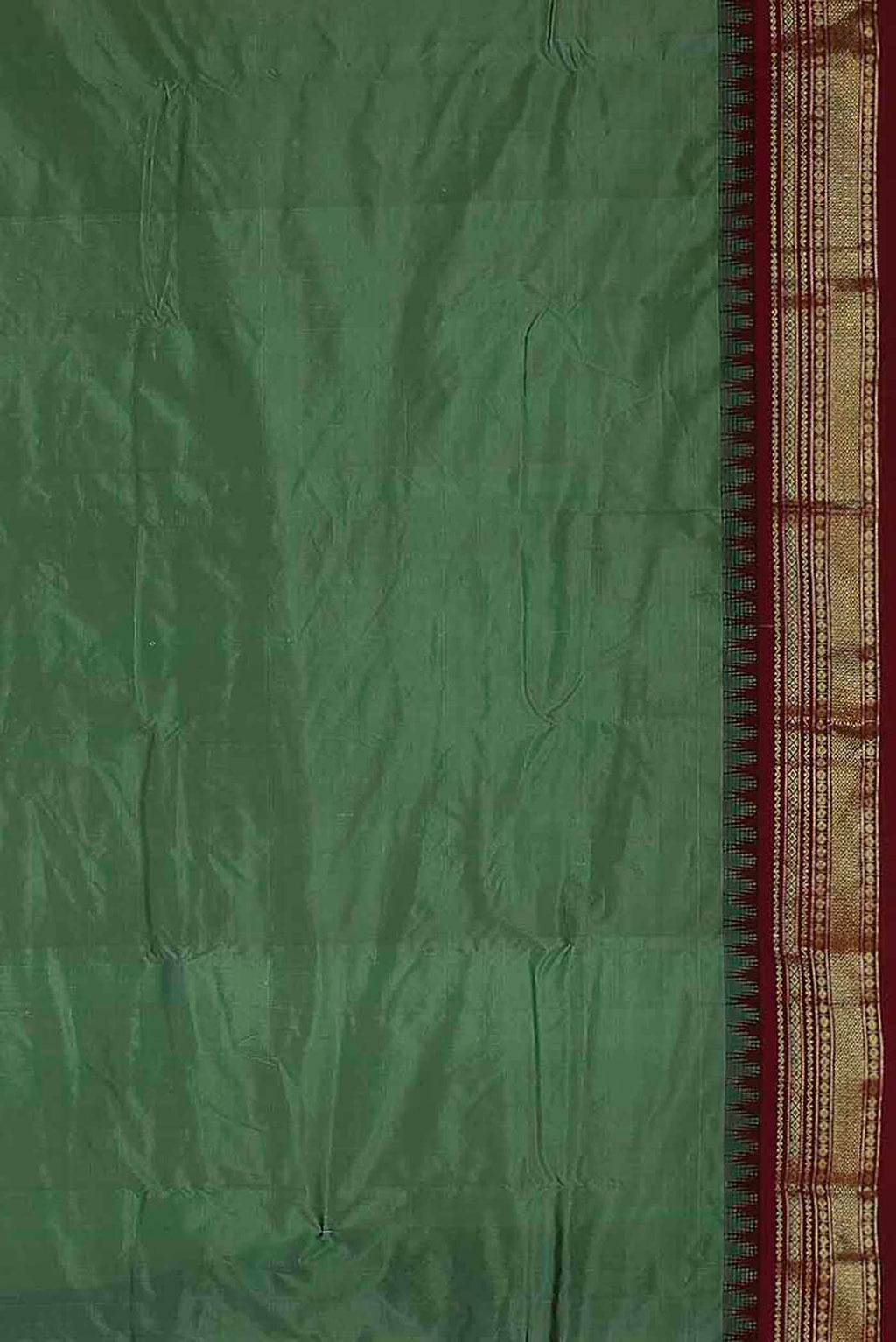Green Bangalore Silk Saree