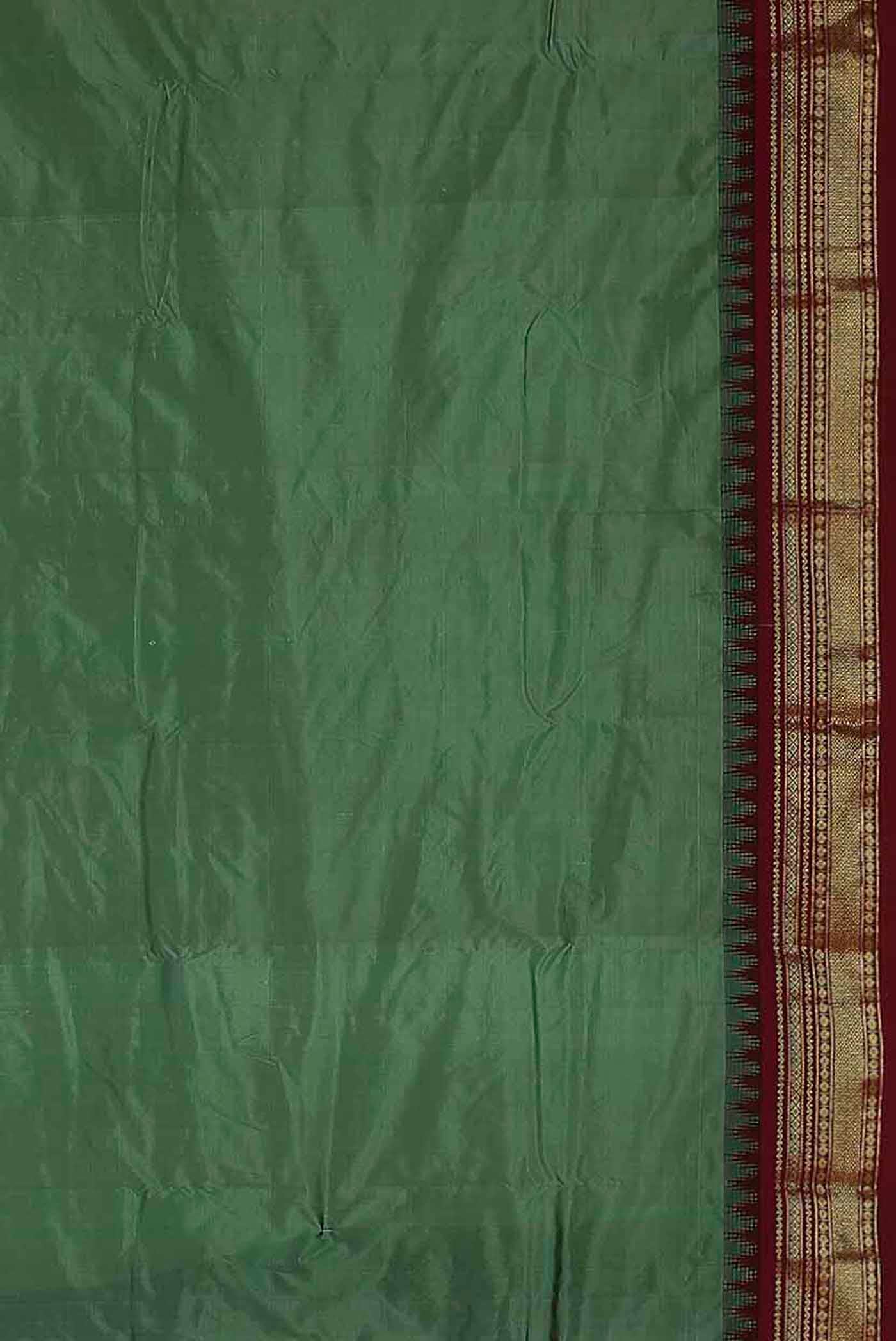 Green Bangalore Silk Saree