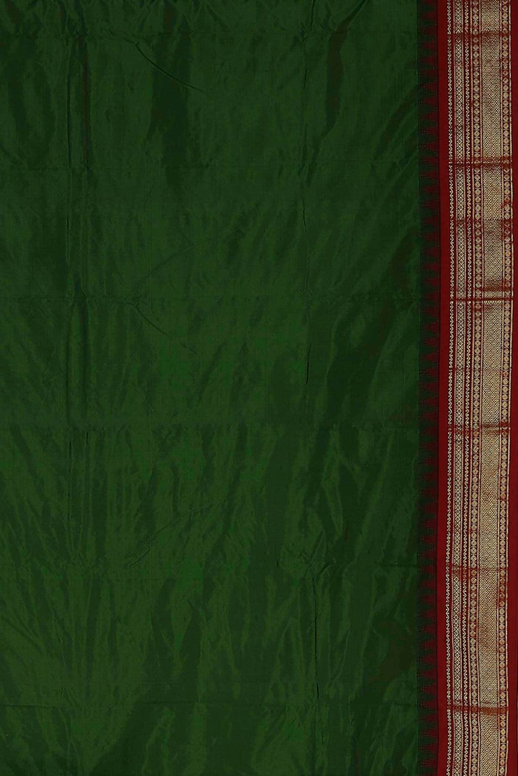 Green Dual Tone Bangalore Silk Saree