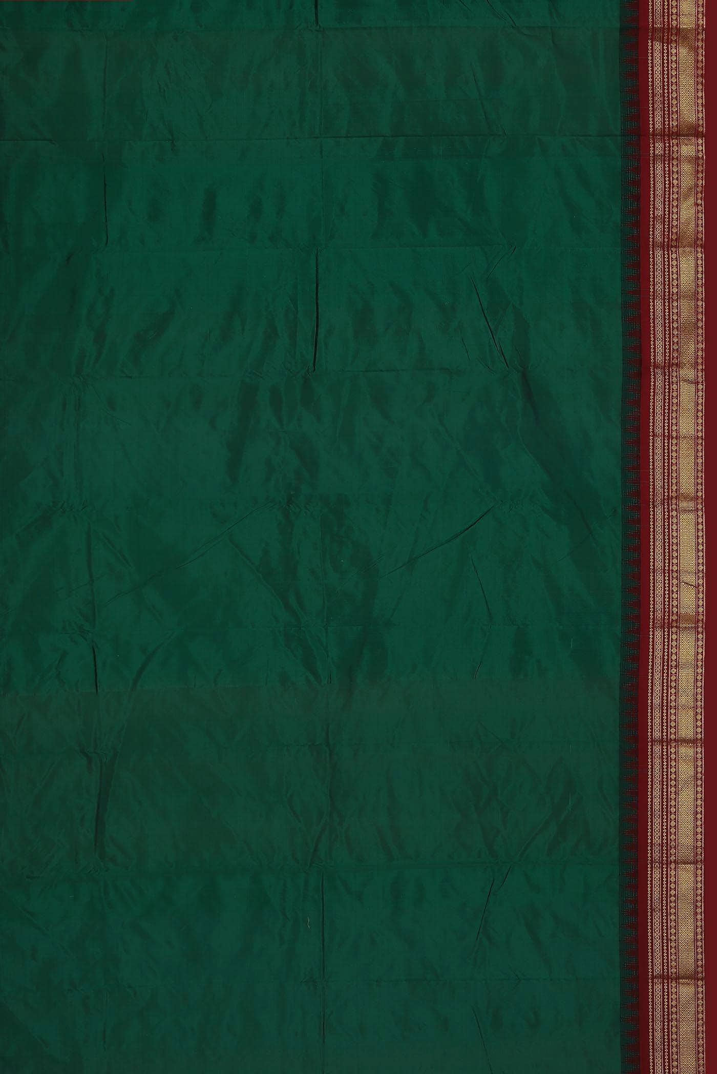Green Blended Bangalore Silk Saree
