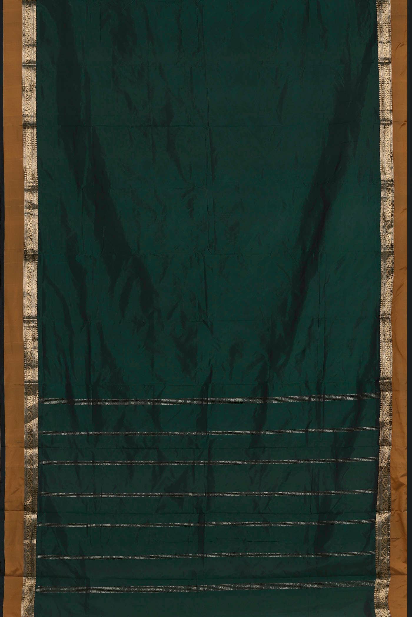 Green Blended Bangalore Silk Saree