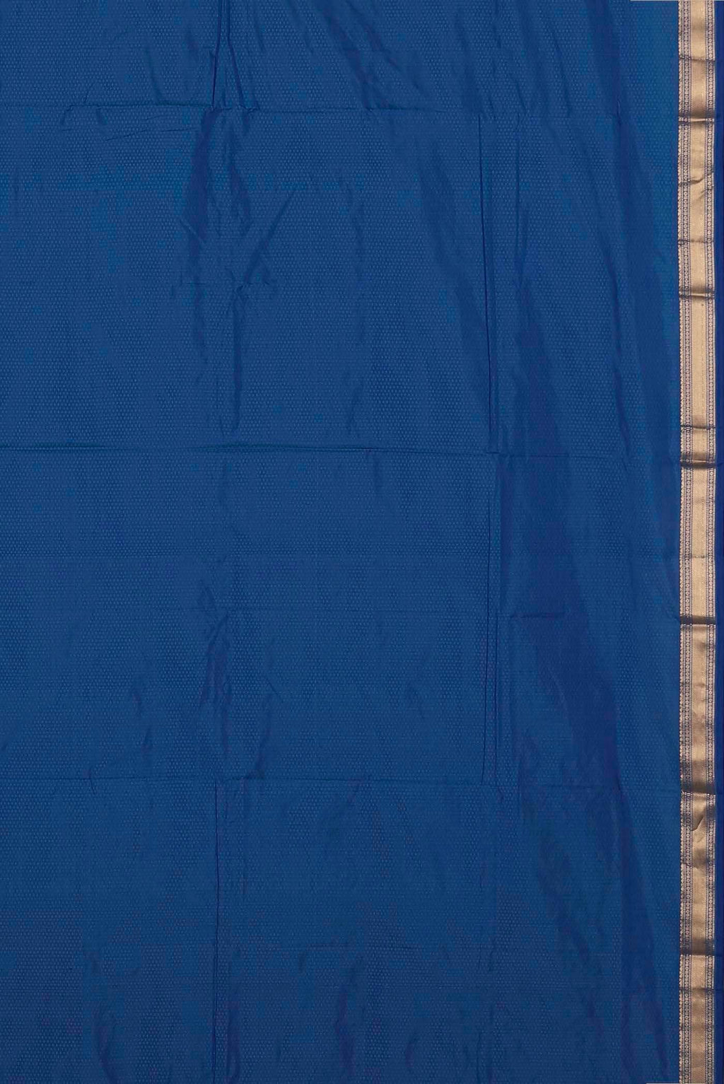 Blue Blended Bangalore Silk Saree