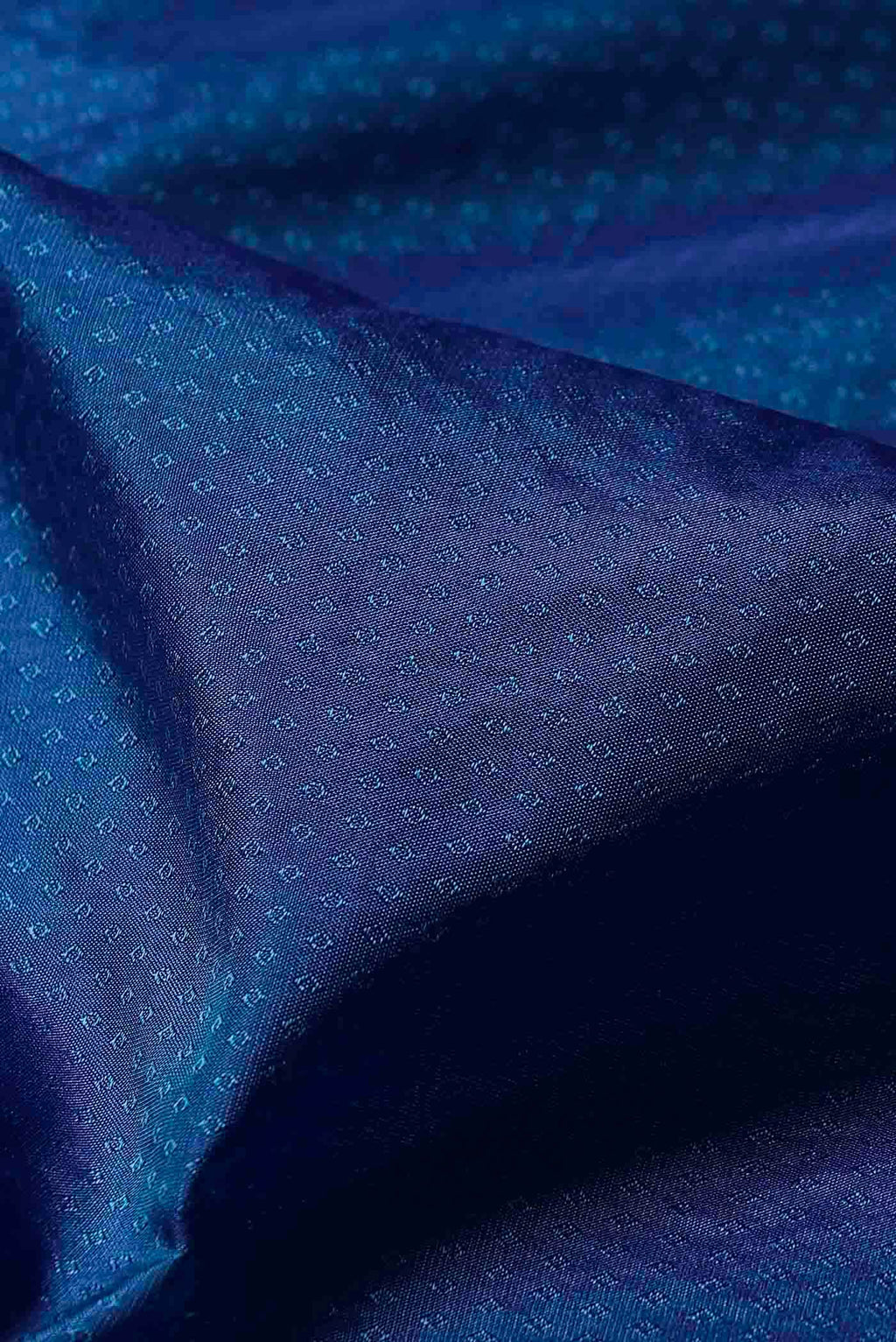 Blue Blended Bangalore Silk Saree