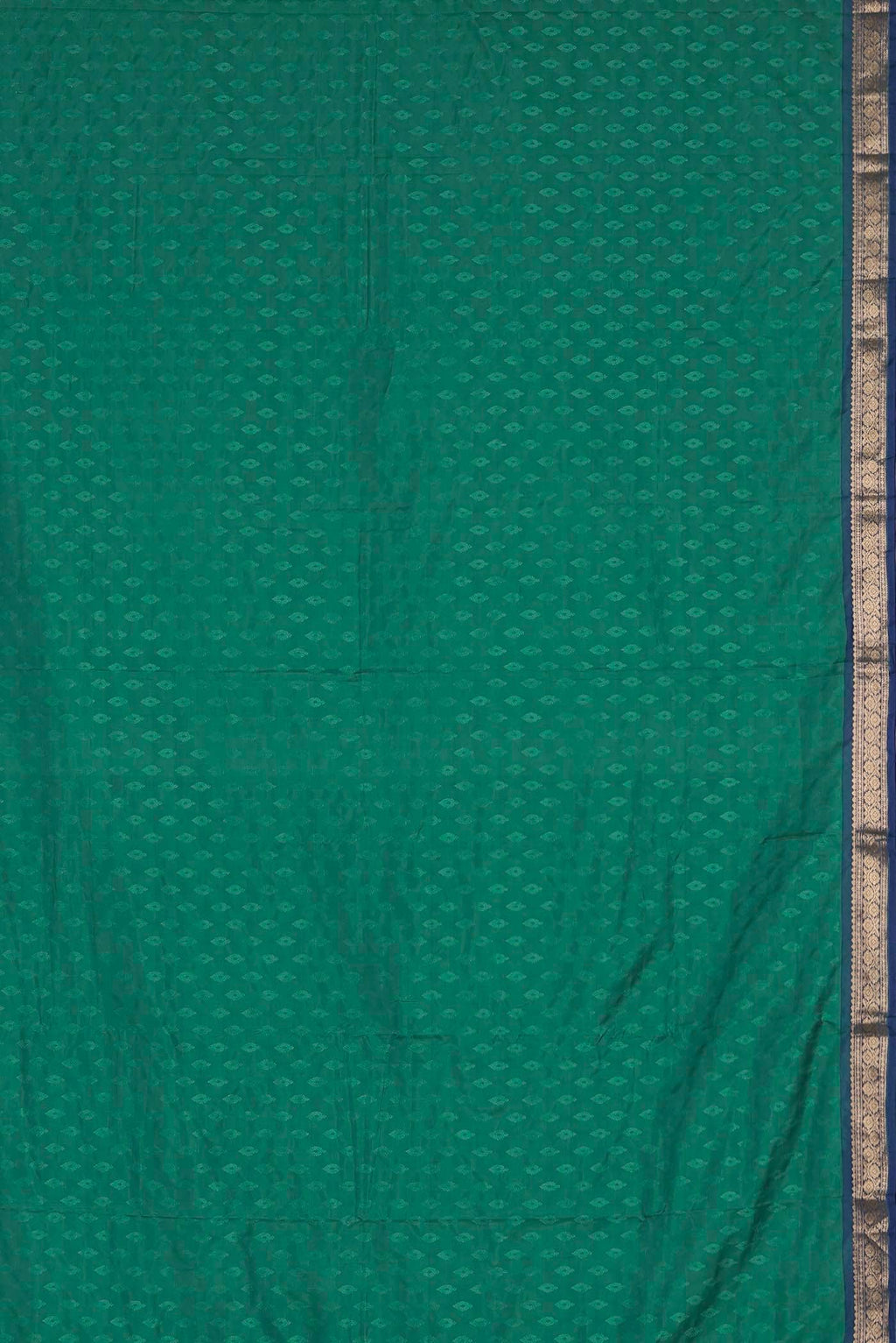 Green Blended Bangalore Silk Saree