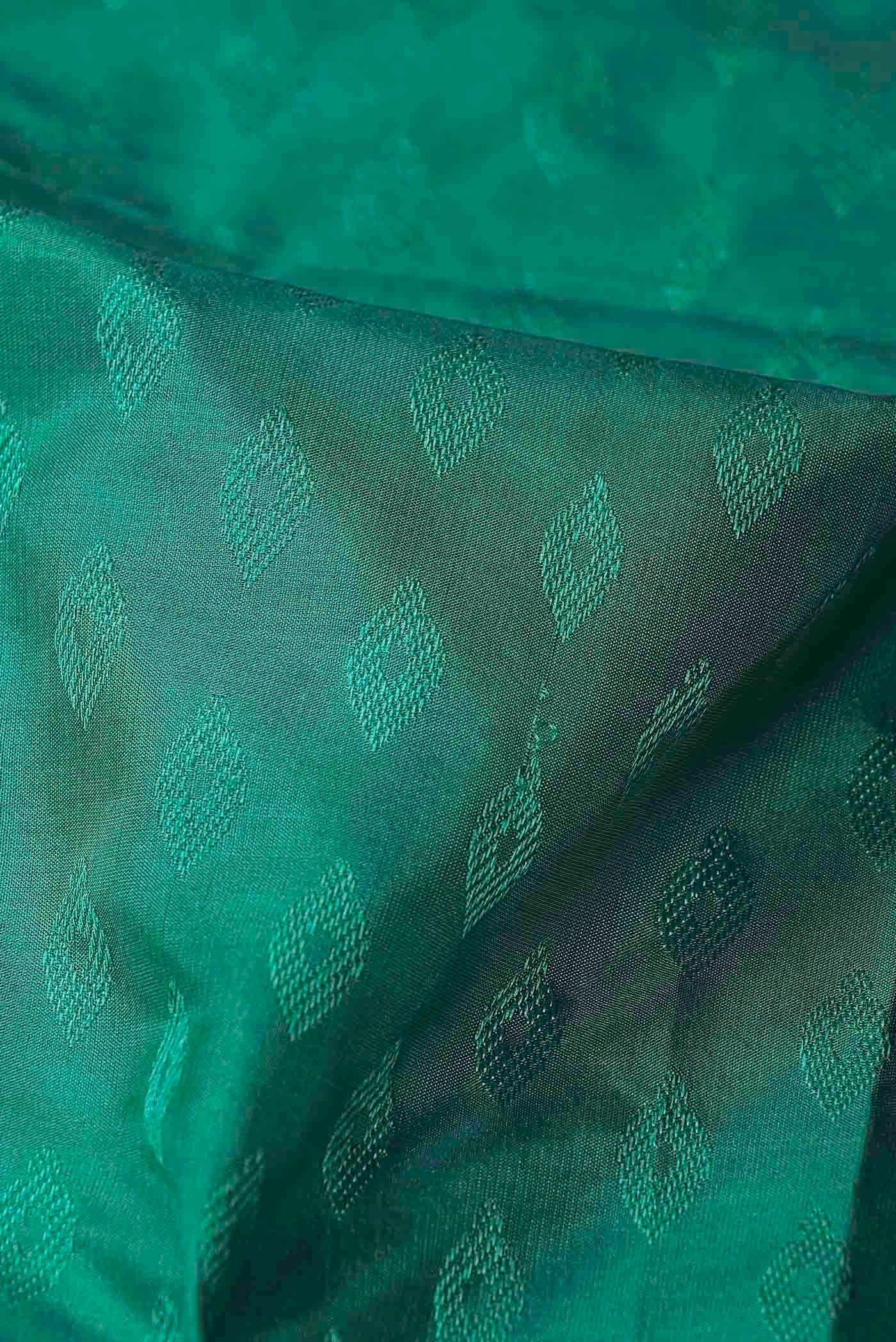 Green Blended Bangalore Silk Saree
