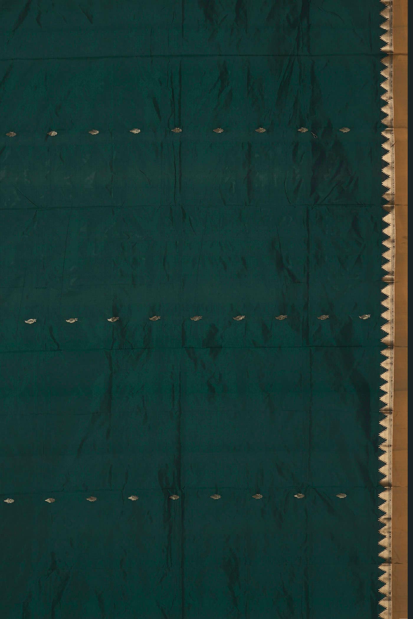 Green Blended Bangalore Silk Saree