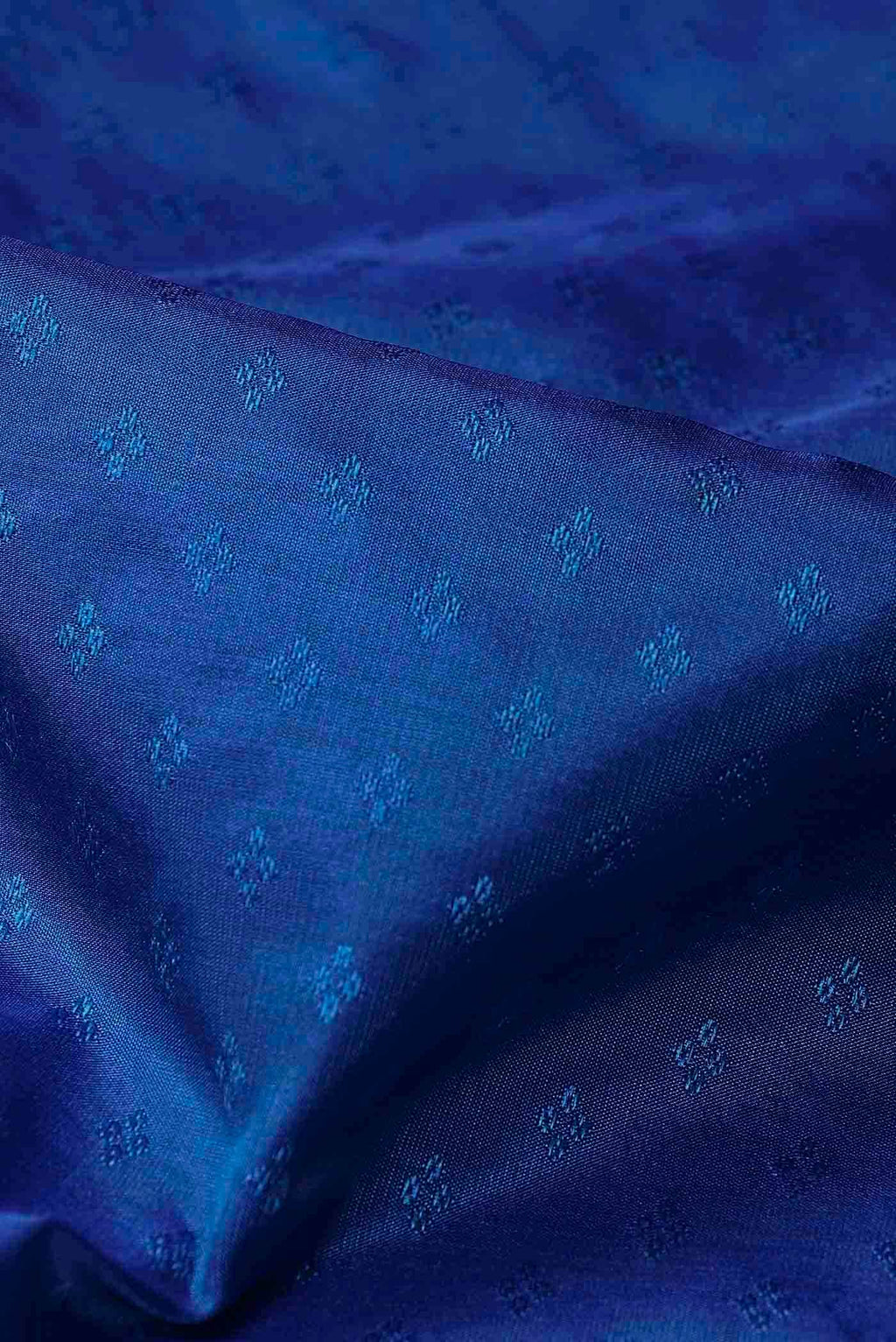 Blue Blended Bangalore Silk Saree