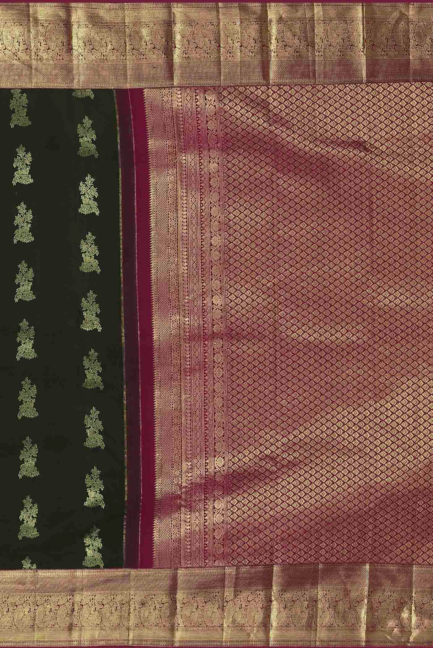 Green Kanchipuram Silk Saree